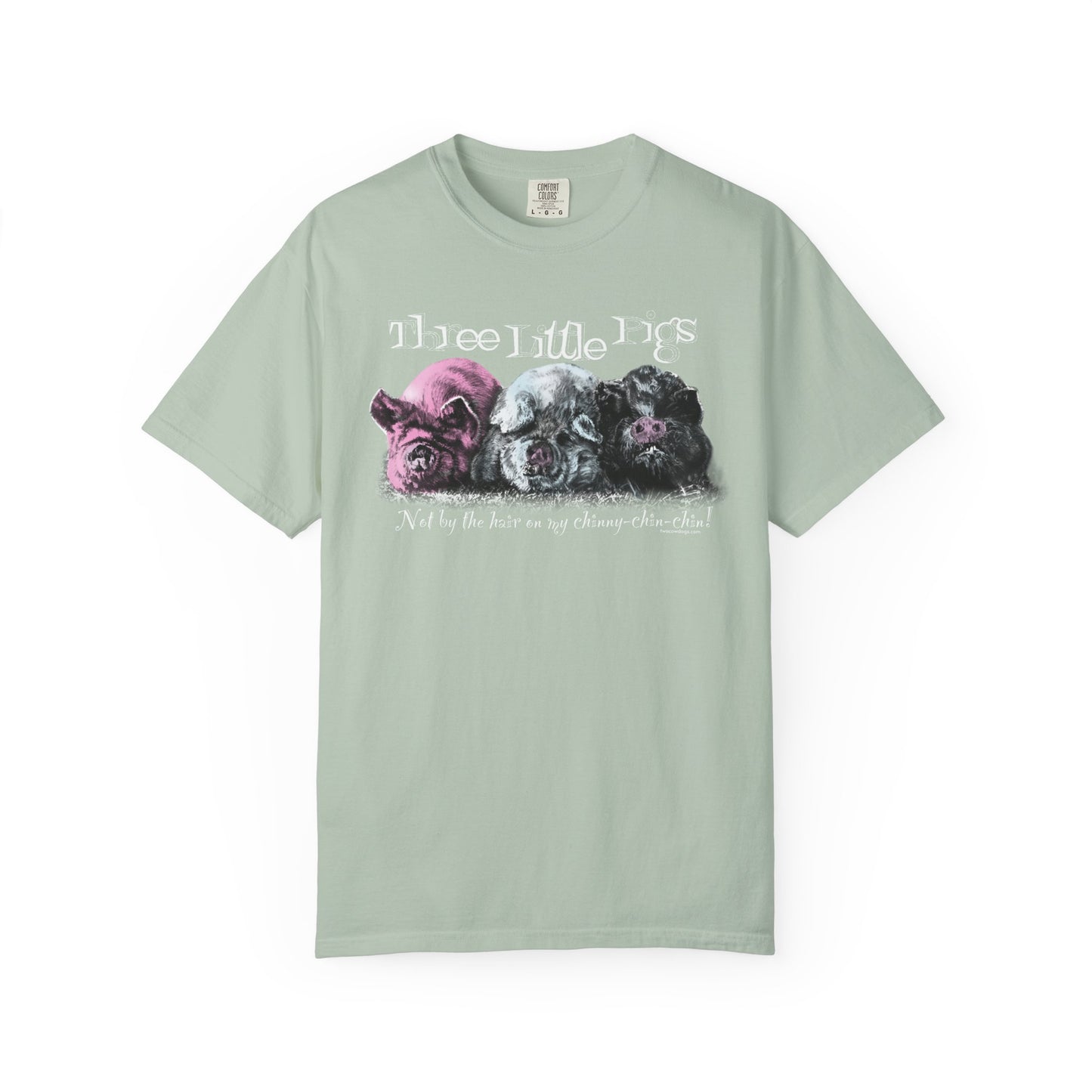 Three Little Pigs Garment-Dyed T-shirt