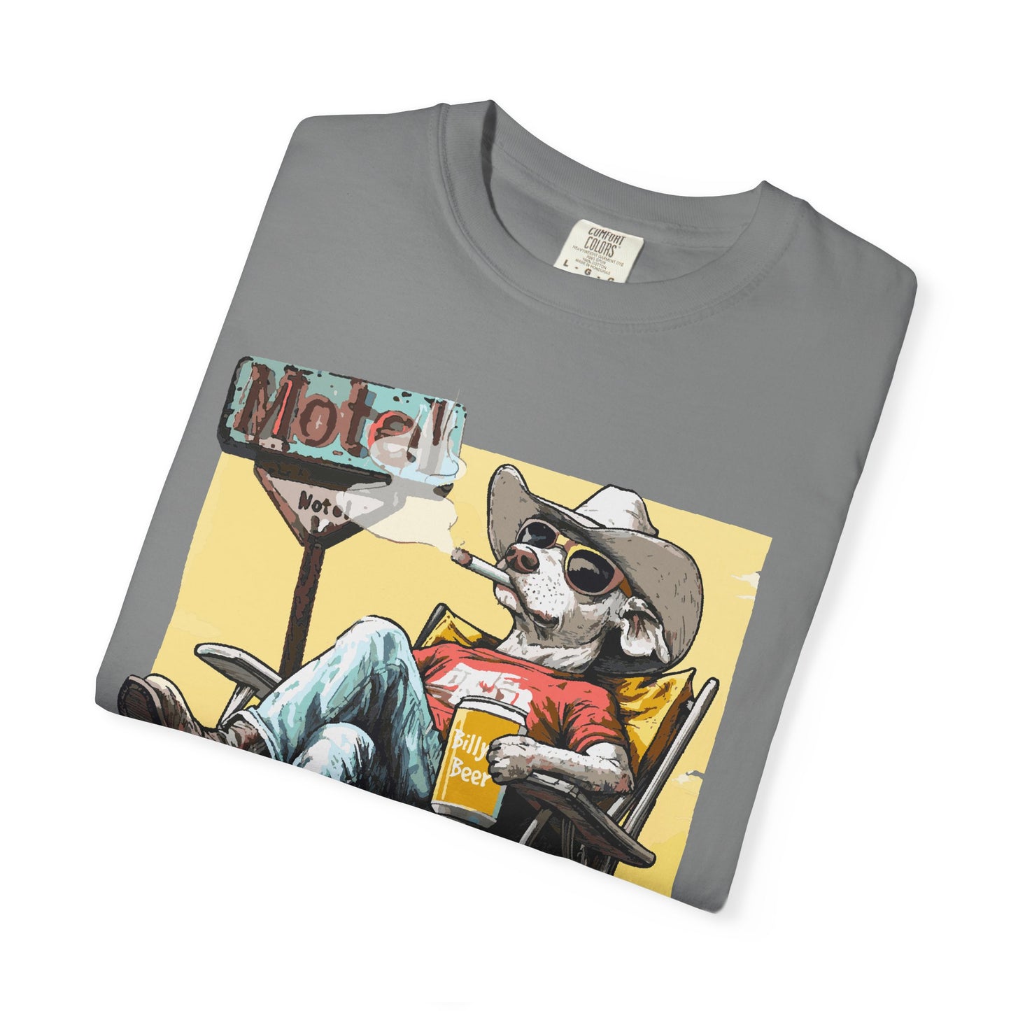 Two Pack Habit and a Motel Tan Tee Shirt