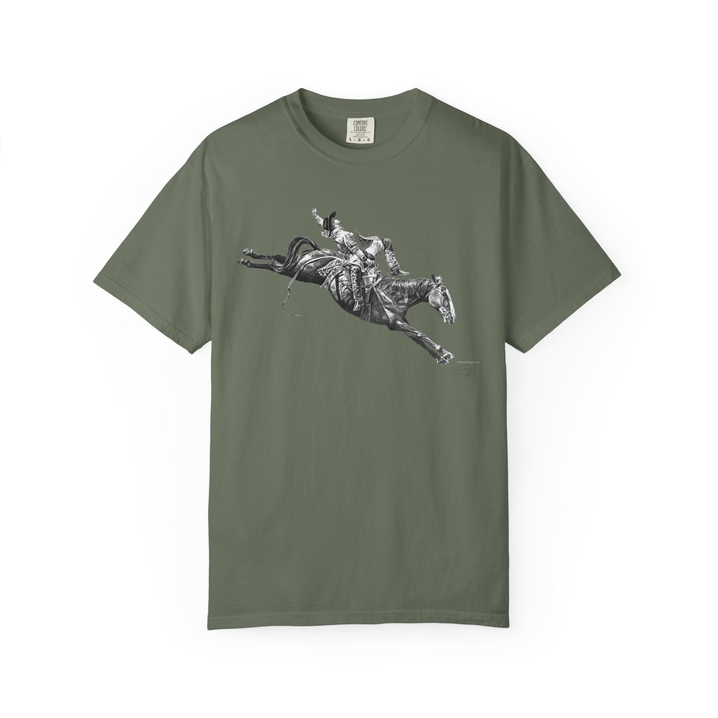 Bareback Jack T-shirt - Unisex Garment-Dyed