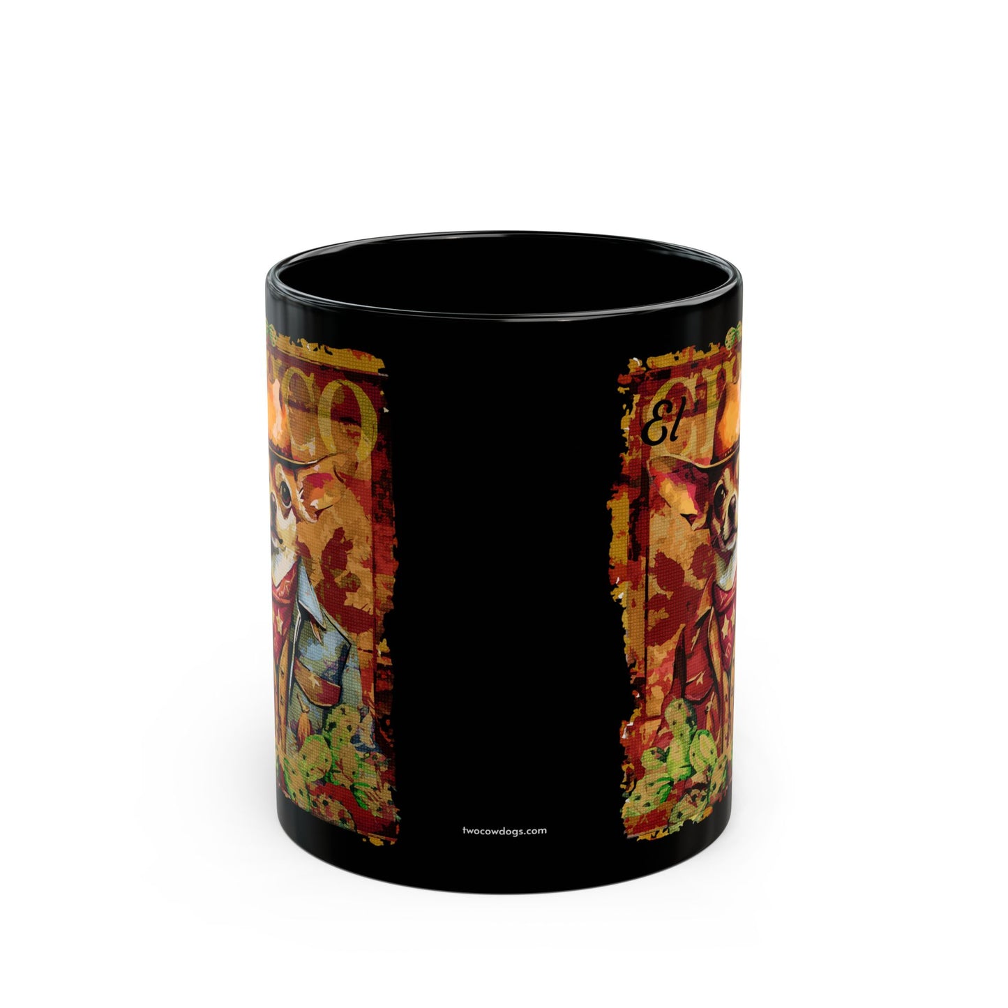 11oz Black Mug
