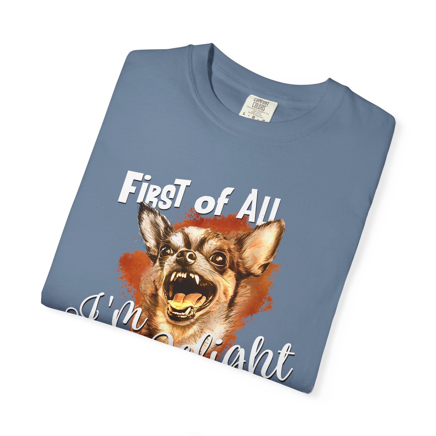 Chihuahua T-shirt - Unisex Garment-Dyed