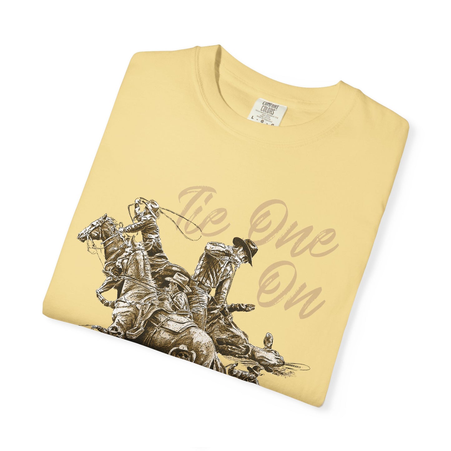 Rodeo Calf Roping, Tie-Down T-Shirt