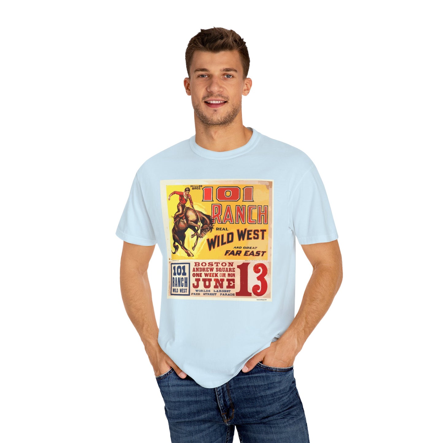 101 Rodeo T-Shirt - Unisex Garment-Dyed