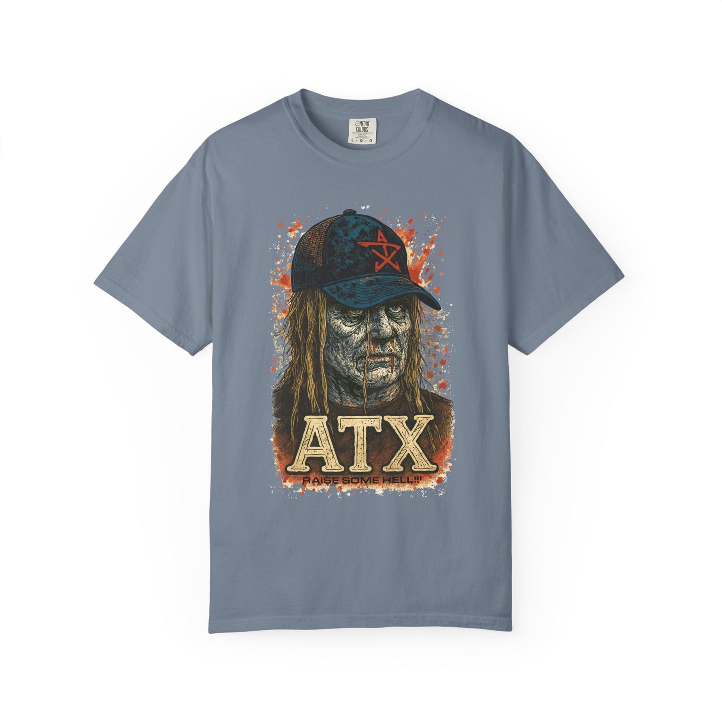 ATX Zombie Garment-Dyed T-shirt