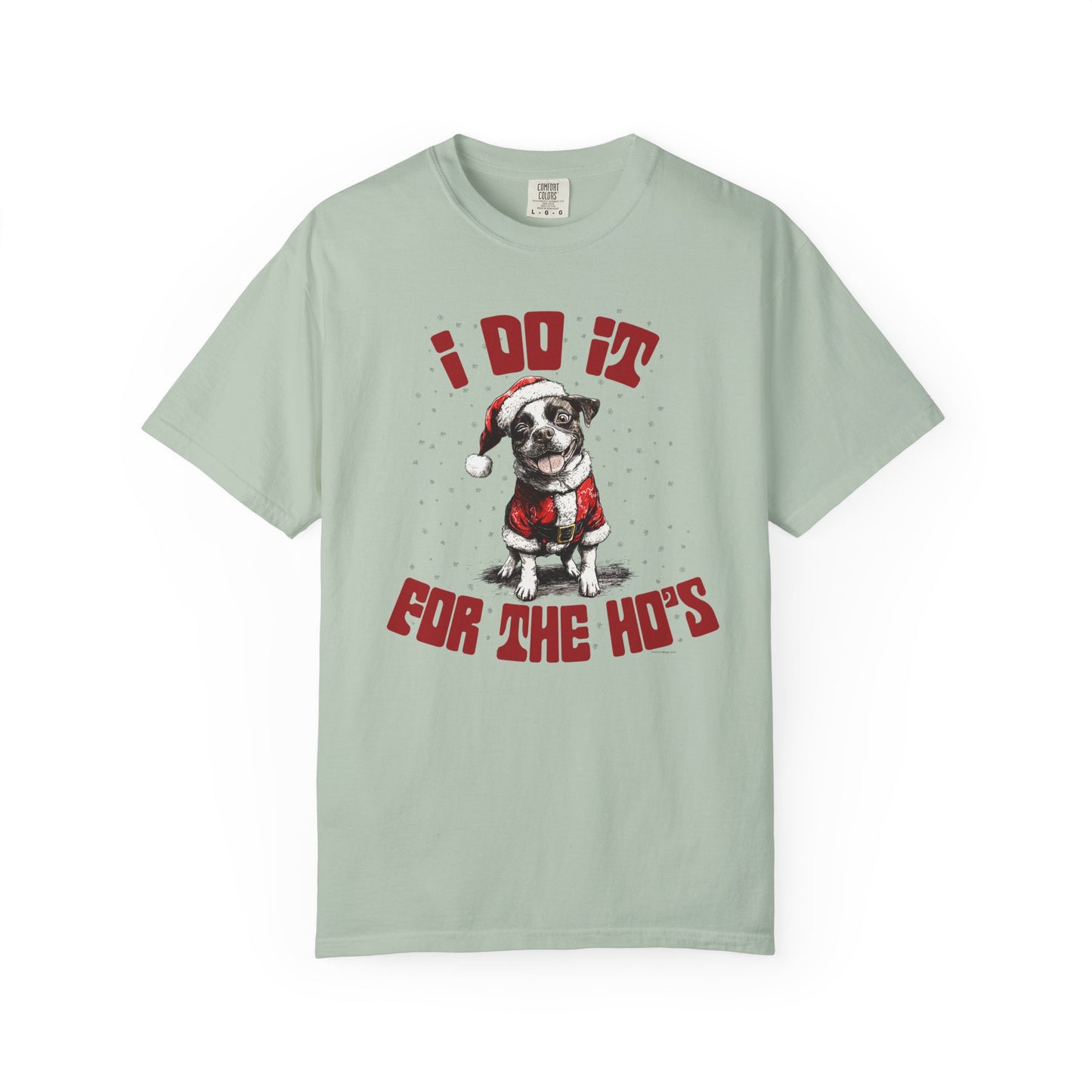 Holiday Cheer Unisex Garment-Dyed T-shirt, Christmas Gift Tee, Funny Xmas Shirt