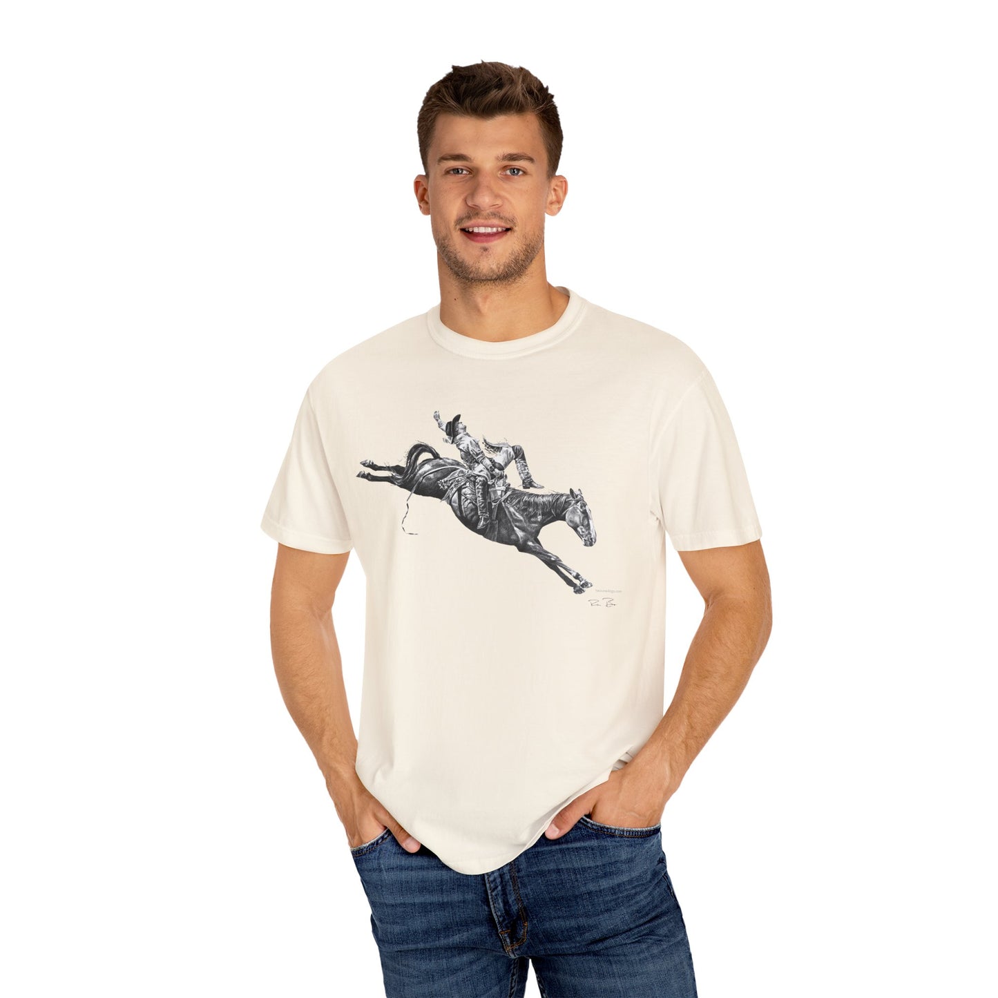 Bareback Jack T-shirt - Unisex Garment-Dyed