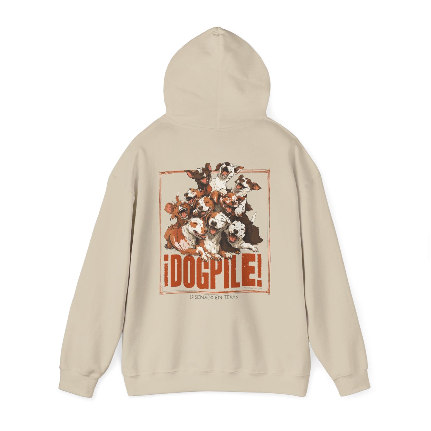 Dogpile Cowdog Graphic Hoodie - Unisex Sweatshirt