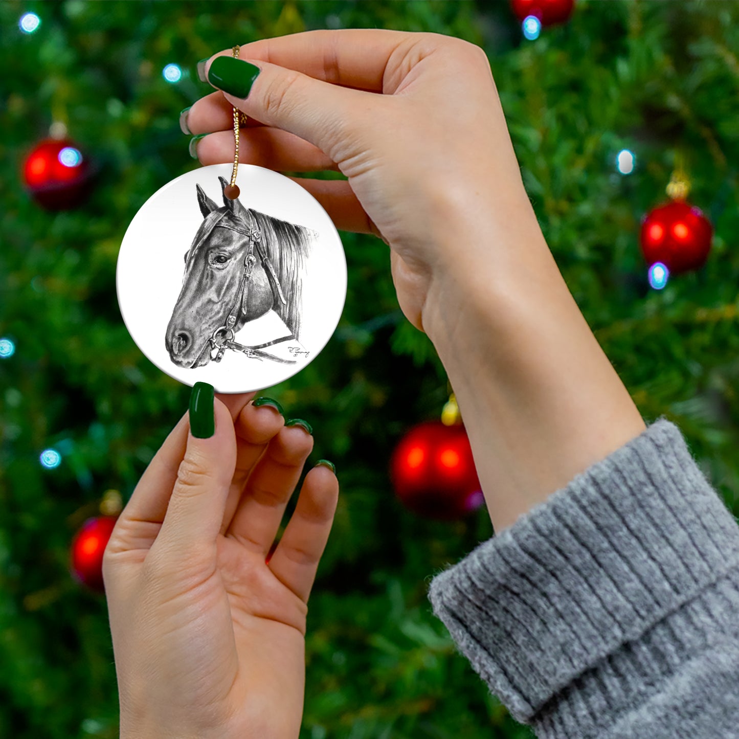 Quarter Horse Ornament
