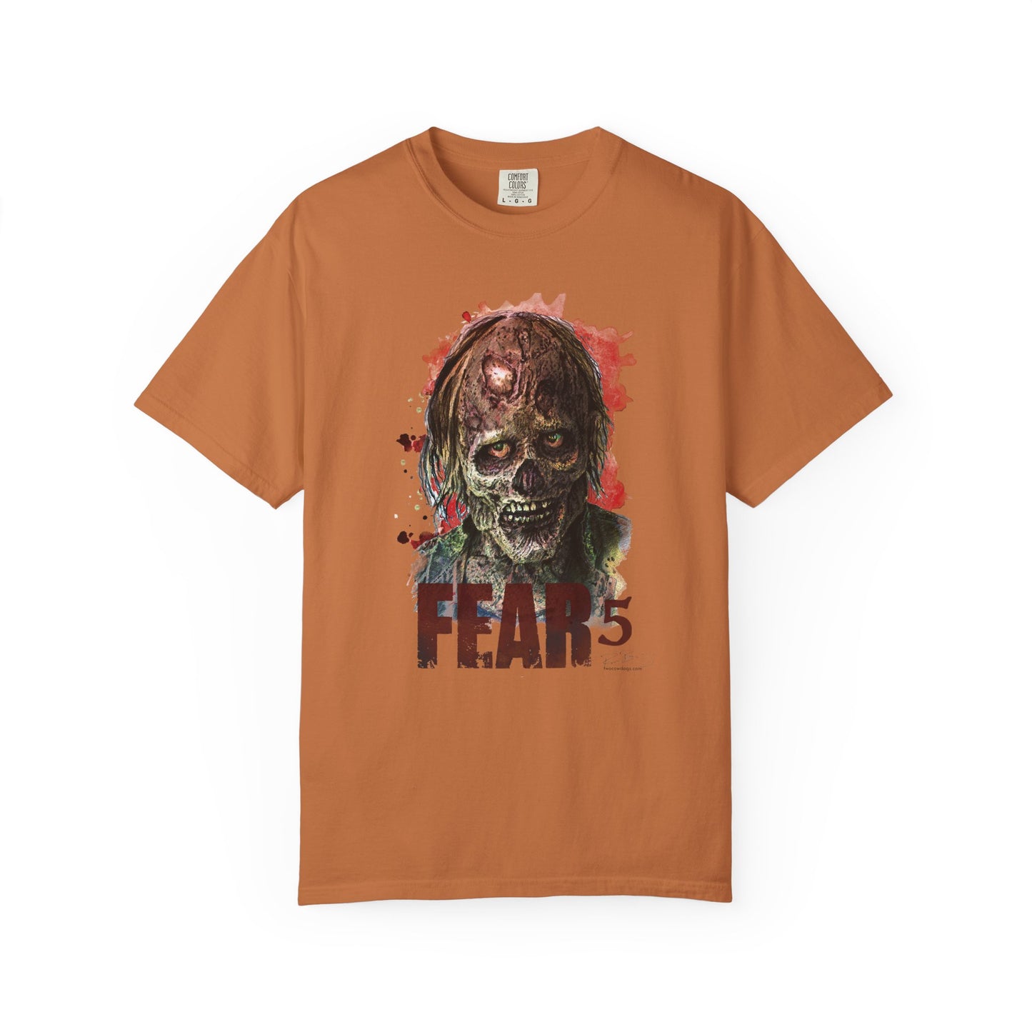 Fear 5 Zombie Garment-Dyed T-shirt