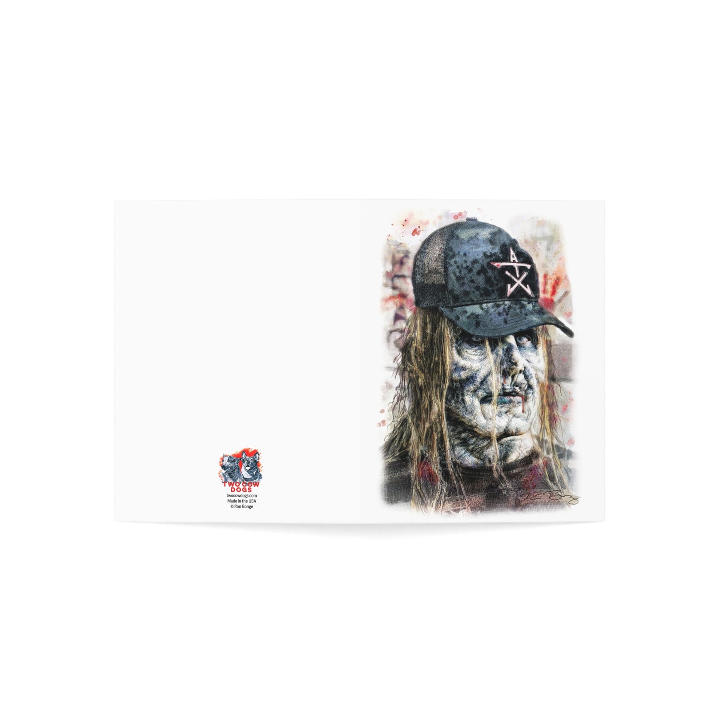 ATX Zombie Blank Notecards