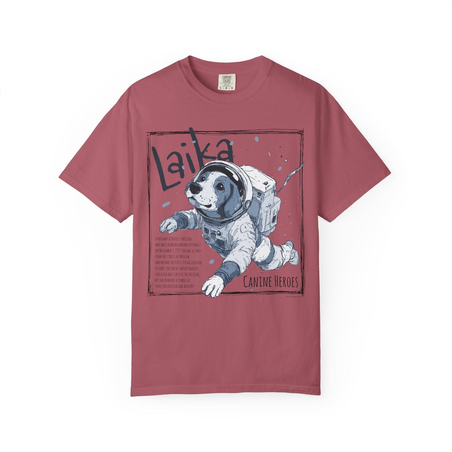 Space Cowdog T-shirt - Laika