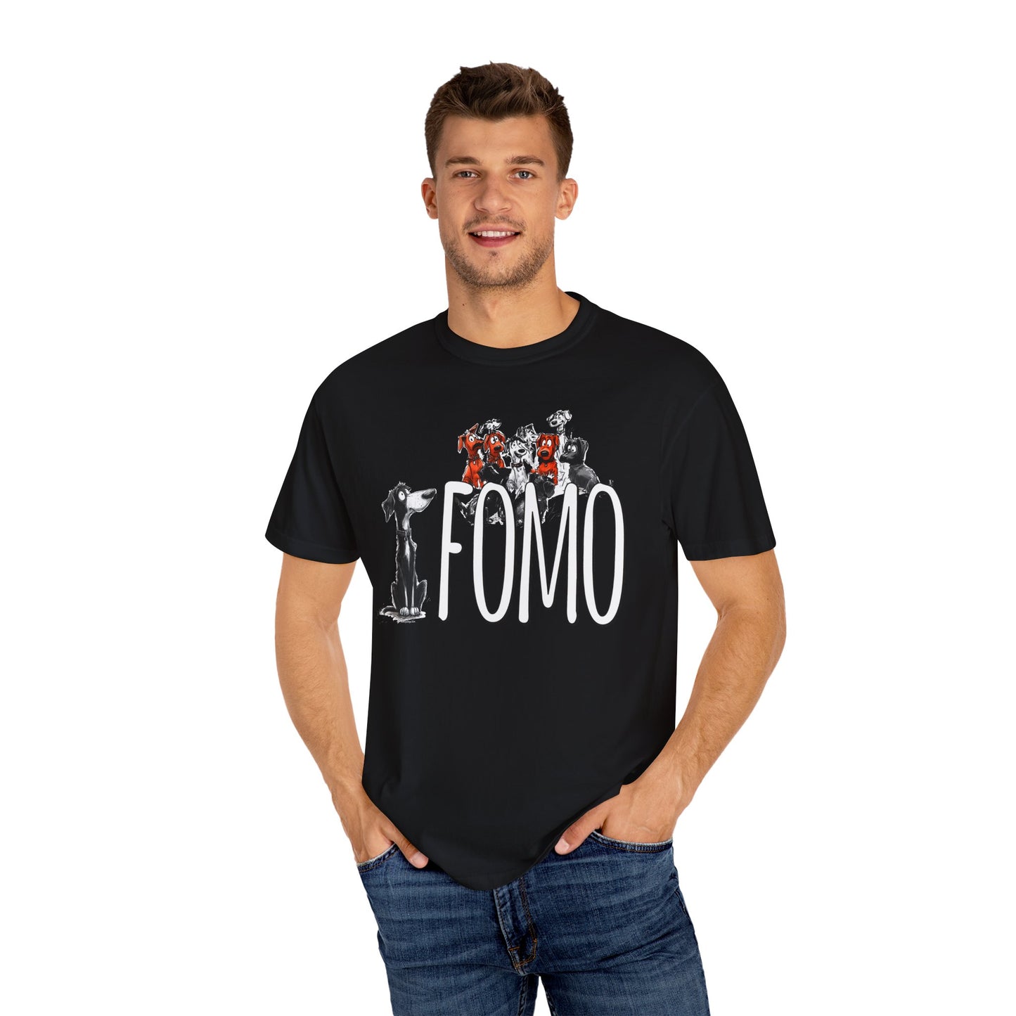 FOMO Funny Cowdog T-Shirt