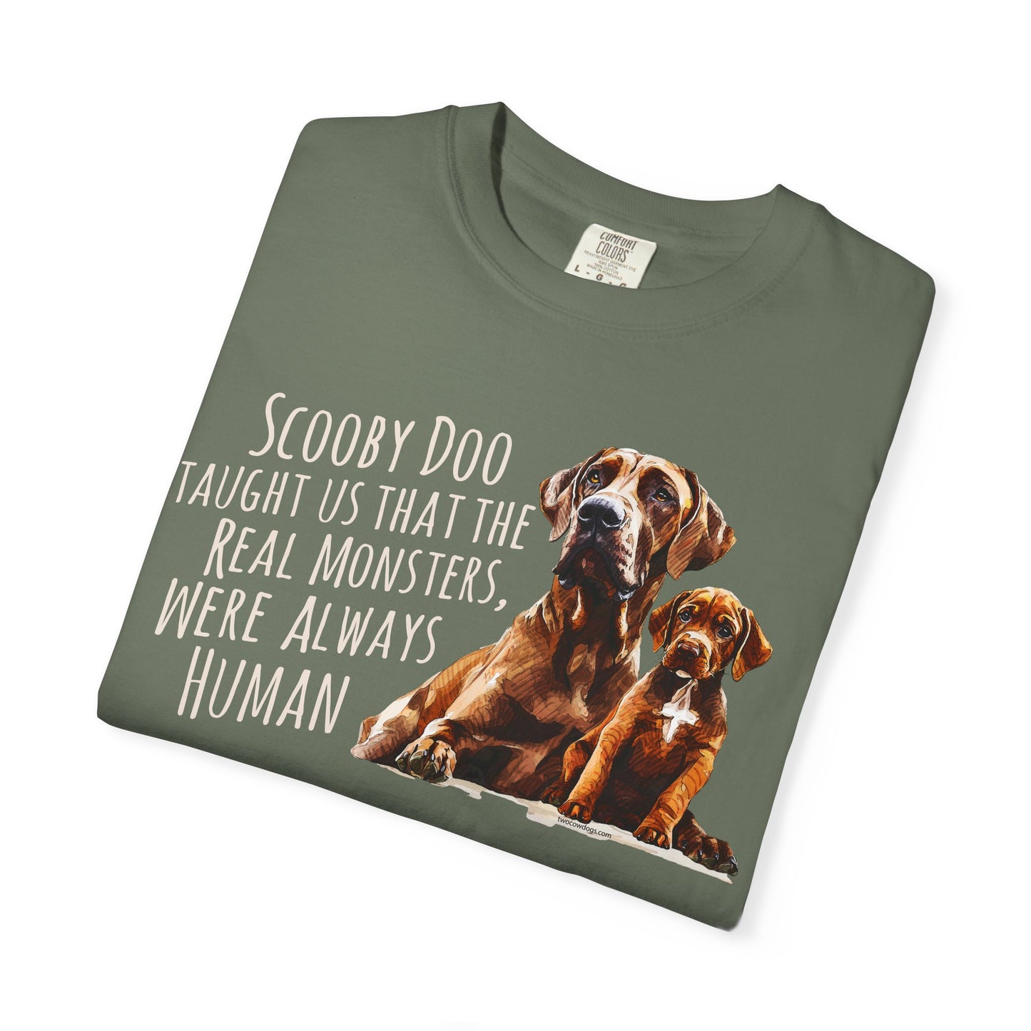 Scooby Scrappy Unisex Garment-Dyed T-shirt