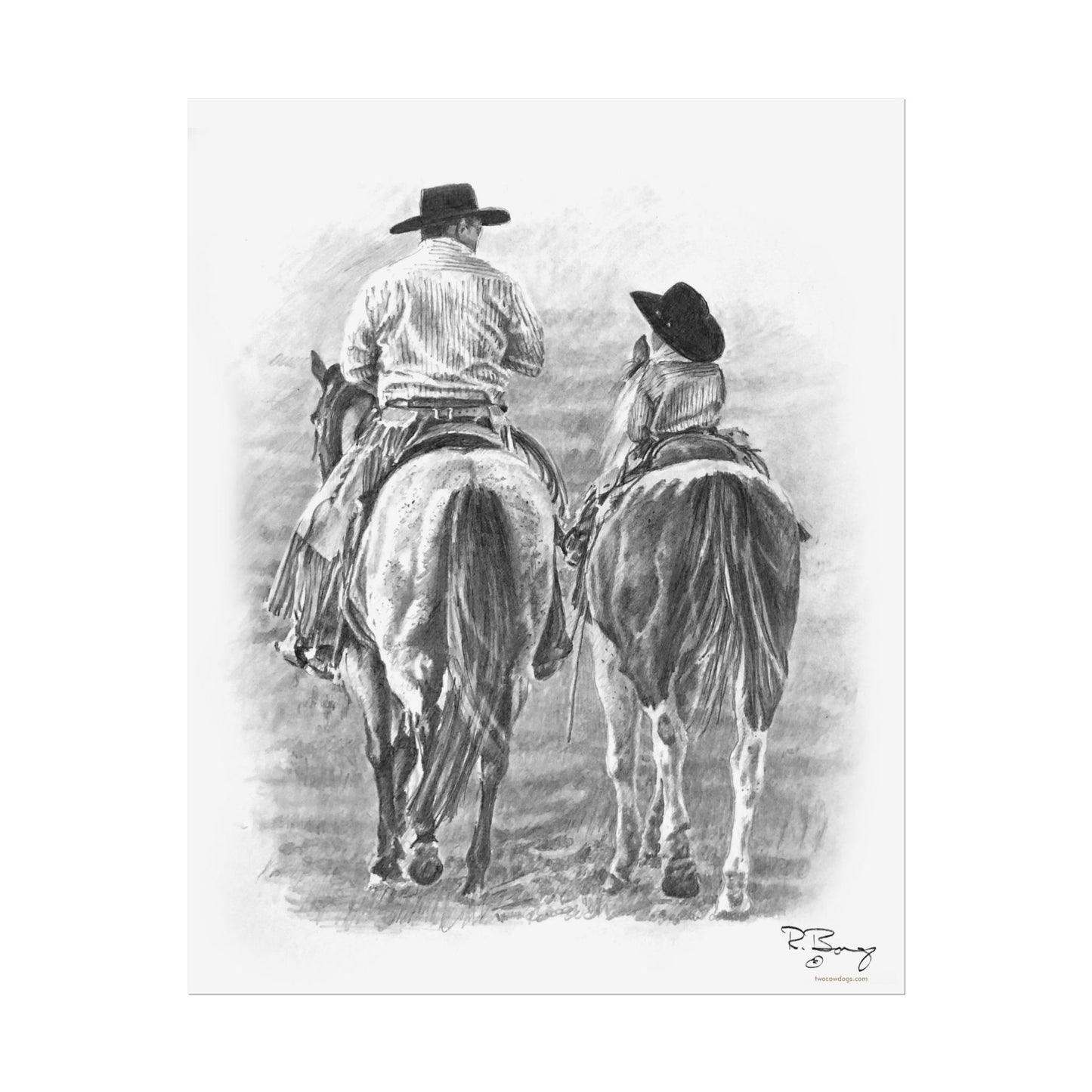 Future Generations, Cowboy Traditions Custom Print