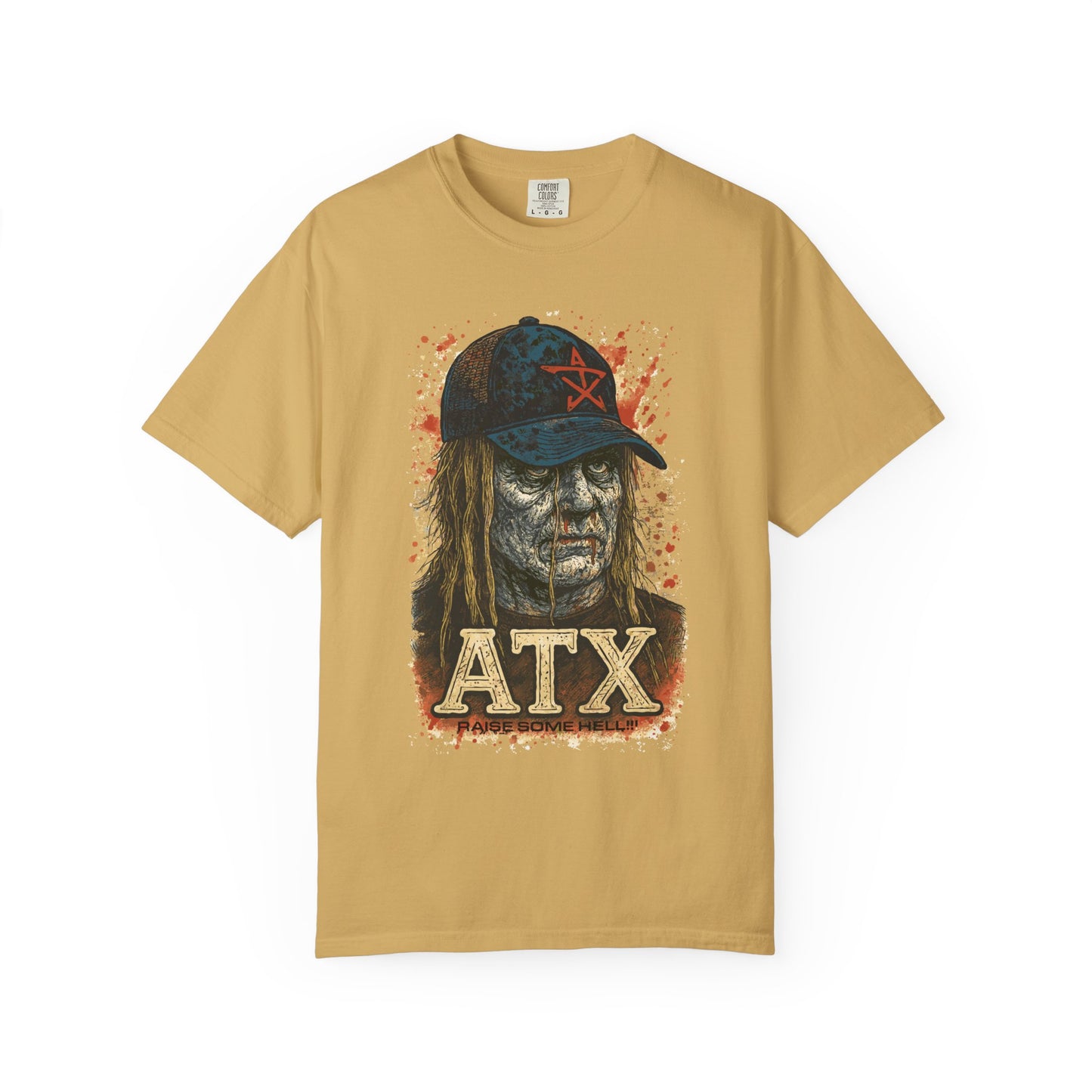ATX Zombie Garment-Dyed T-shirt