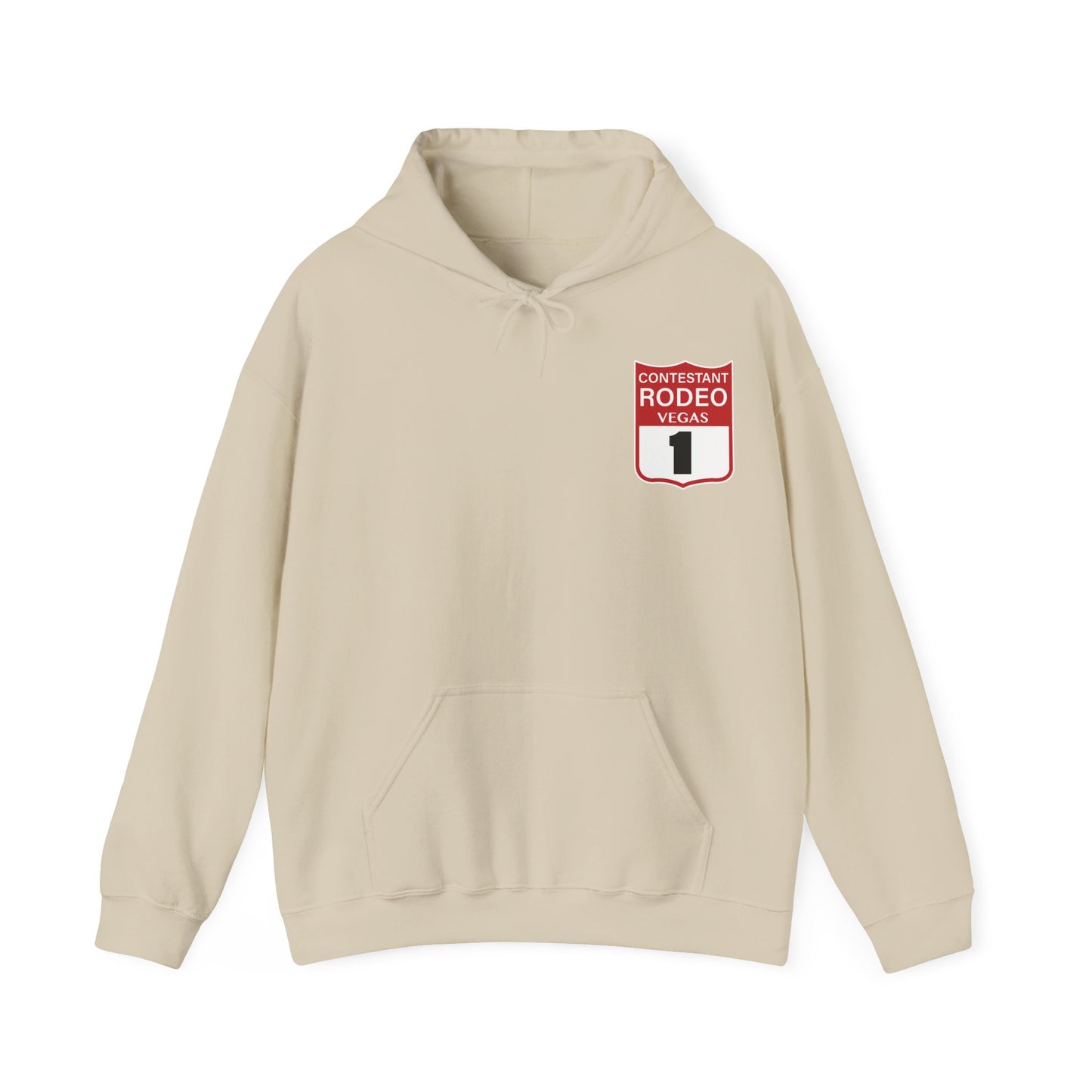Vegas NFR Rodeo, Heavy-Blend Hooded Sweatshirt, National Finals Rodeo