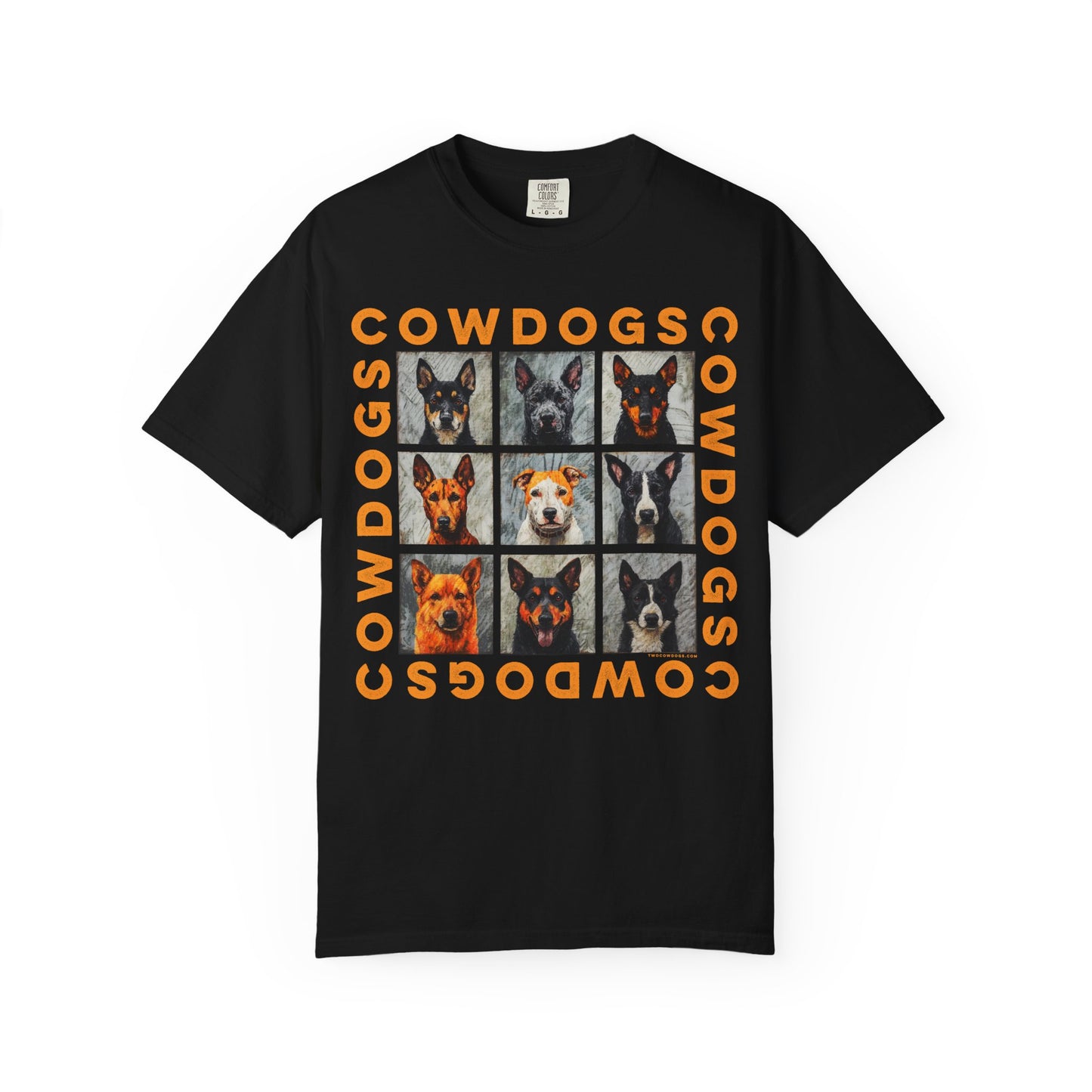 Super-Soft T-Shirt - 9 COWDOGS Print - Unisex