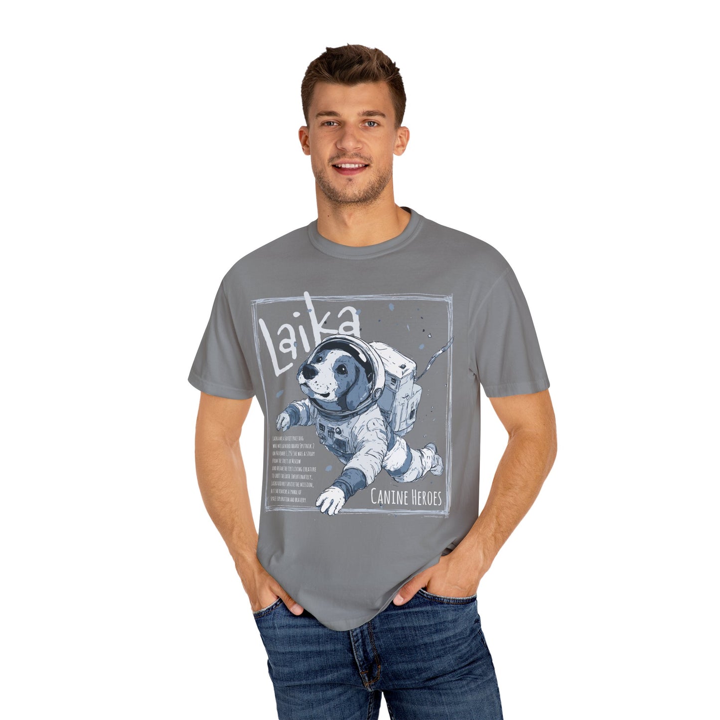 Space Cowdog T-shirt - Laika