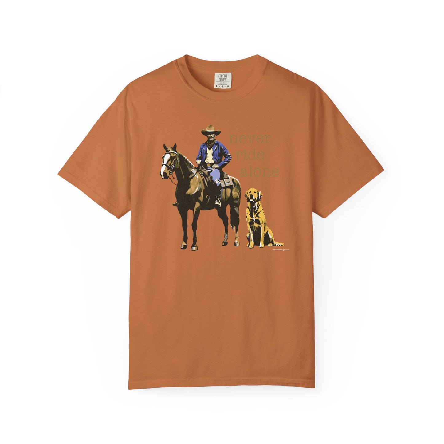 Never Ride Alone Tee Shirt