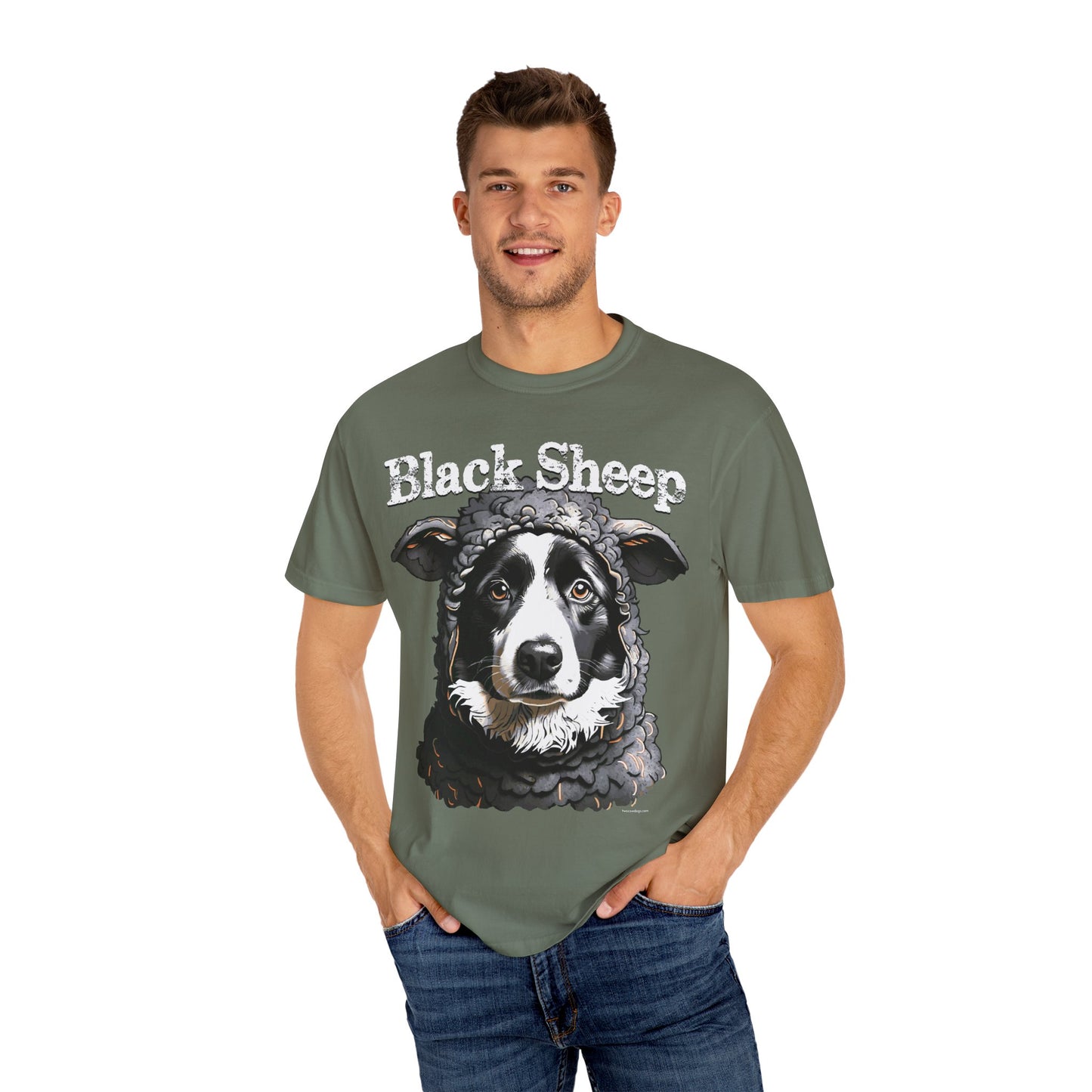 Black Sheep, Border Collie Tee Shirt