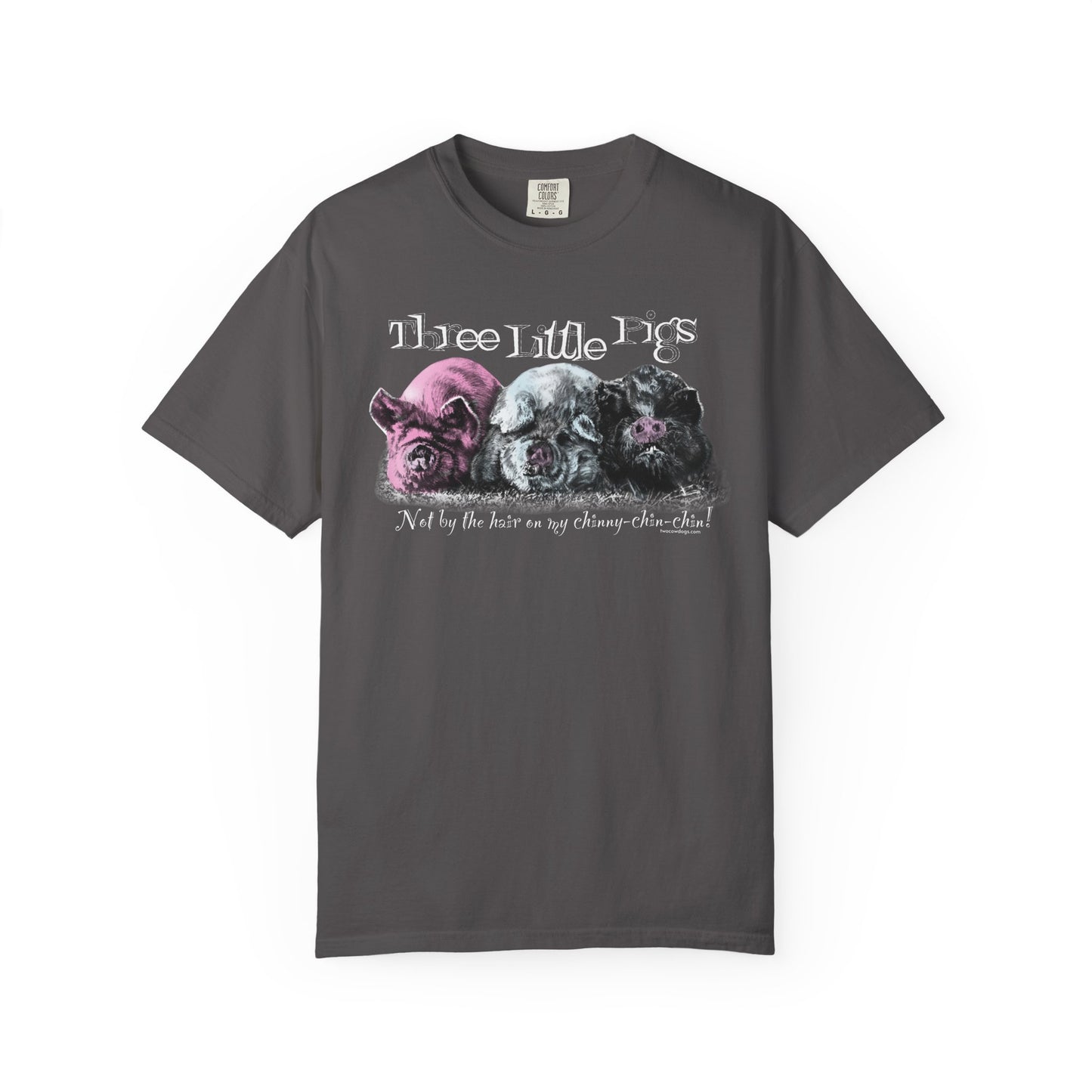 Three Little Pigs Garment-Dyed T-shirt