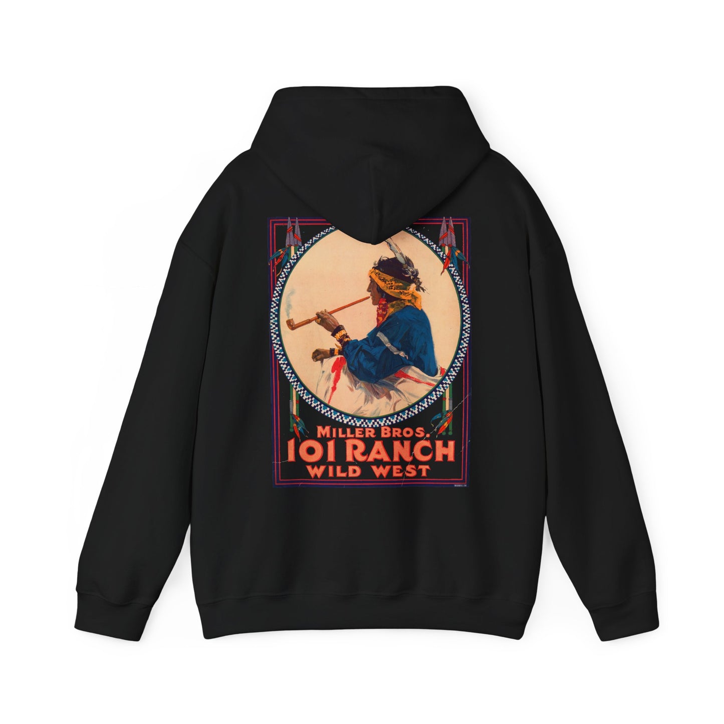 Vintage Wild West Show Hoodie Sweatshirt