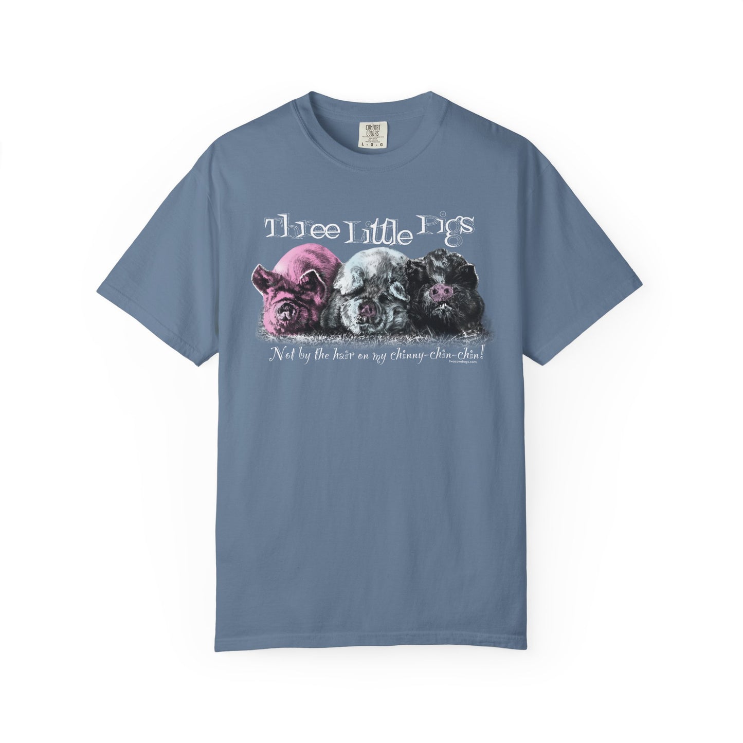 Three Little Pigs Garment-Dyed T-shirt
