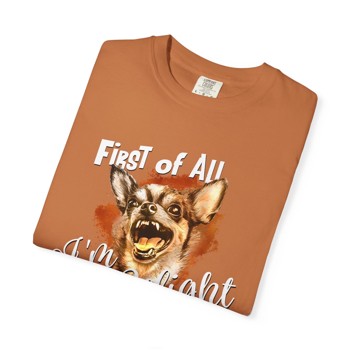 Chihuahua T-shirt - Unisex Garment-Dyed