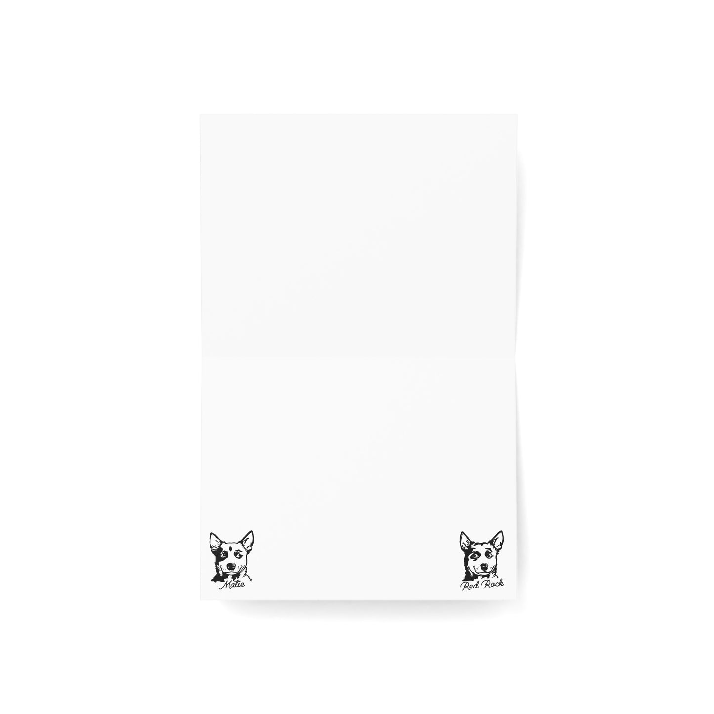 Cowboy Crooners, Heeler Cowdog and Guitar Blank Notecards