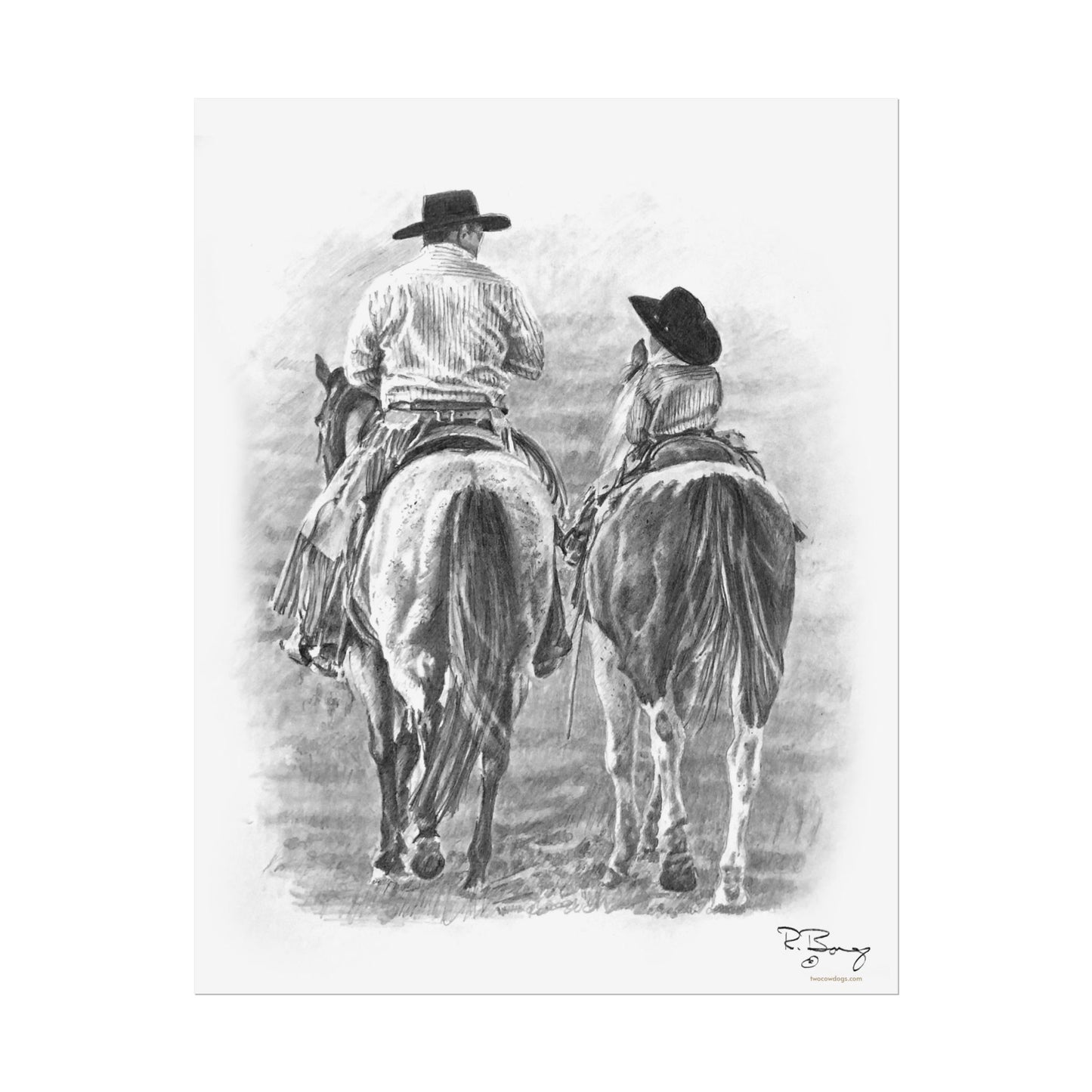 Future Generations, Cowboy Traditions Custom Print