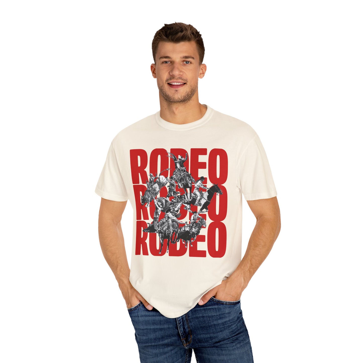 Rodeo Event T-Shirt - Unisex Garment-Dyed