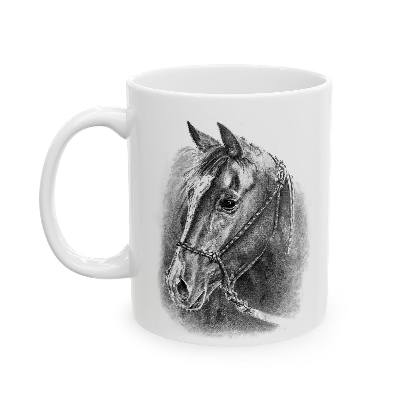 Quarter Horse "Tank"Ceramic Mug 11oz