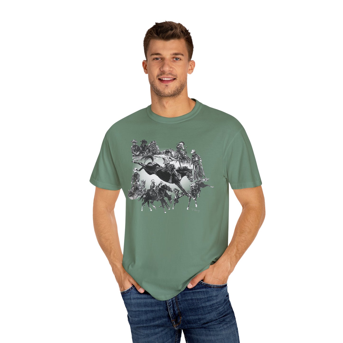 Saddle Bronc T-shirt - Unisex