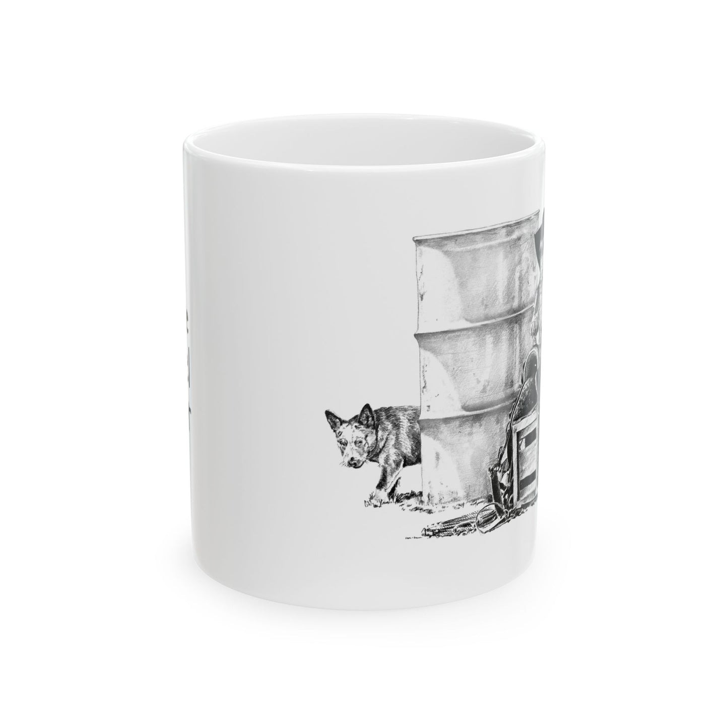 Future Barrel Racer Ceramic Mug 11oz