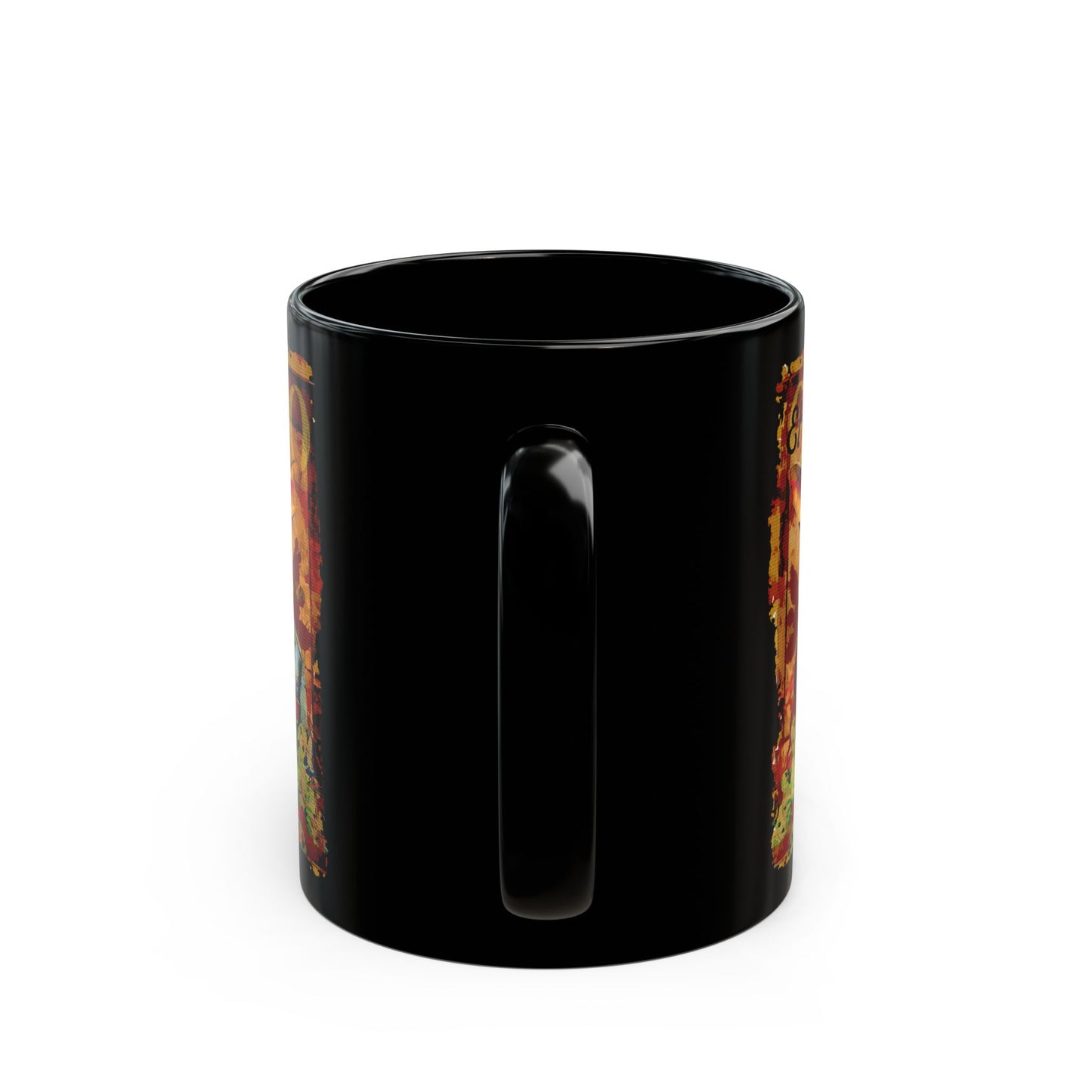 11oz Black Mug