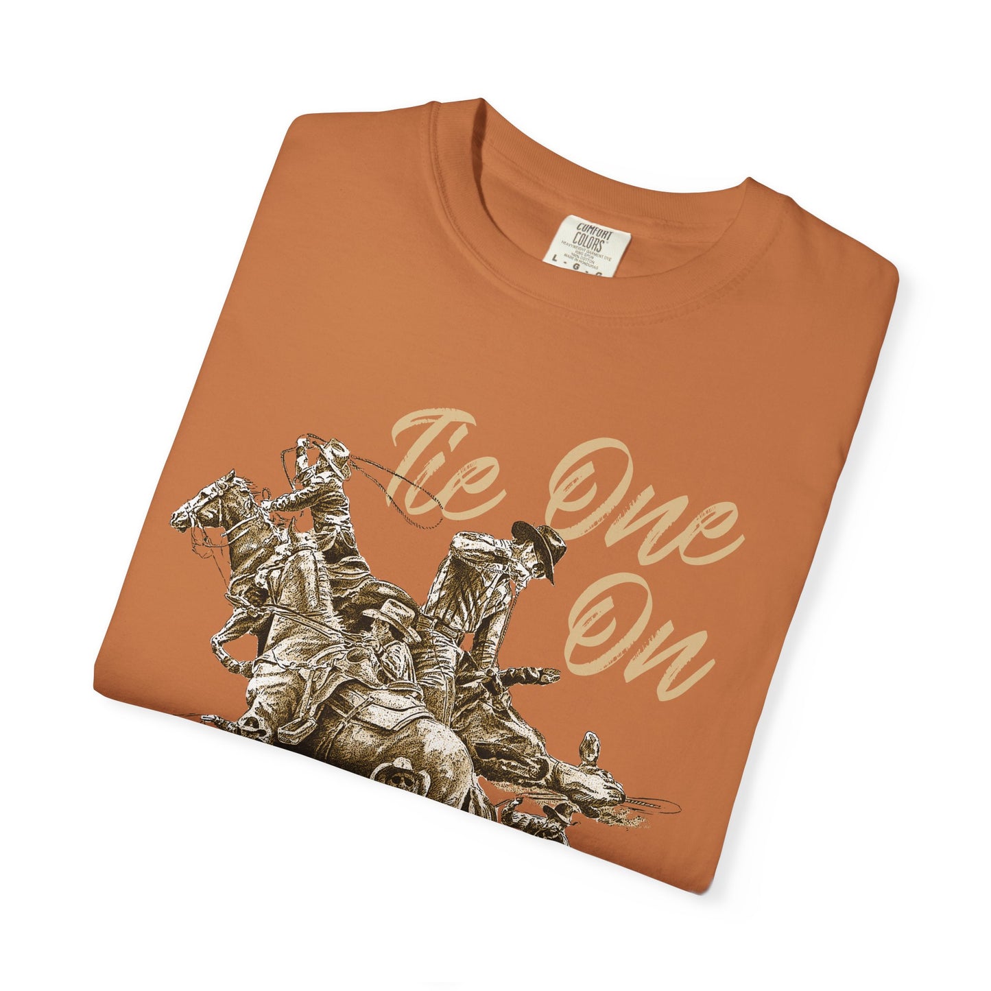 Rodeo Calf Roping, Tie-Down T-Shirt