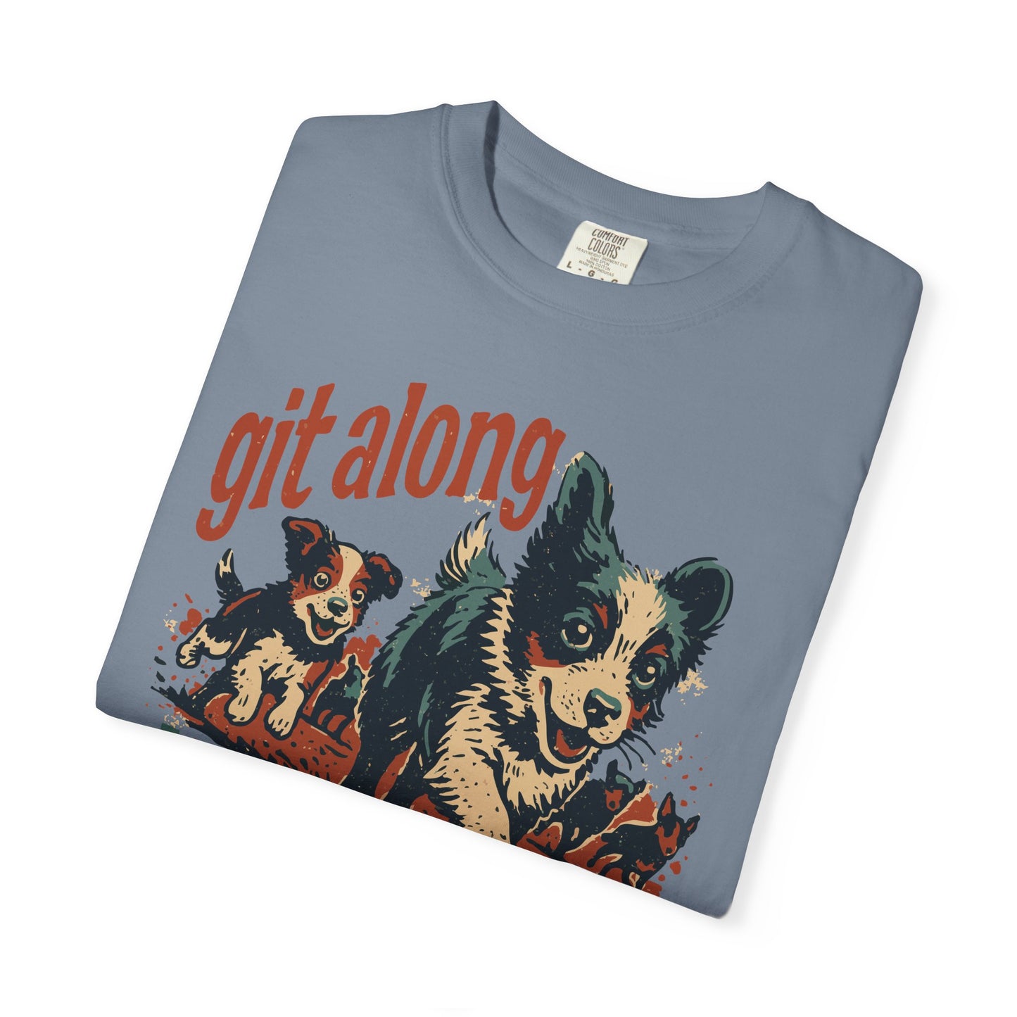 Git Along Little Dogies – Cowdog Pup TShirt