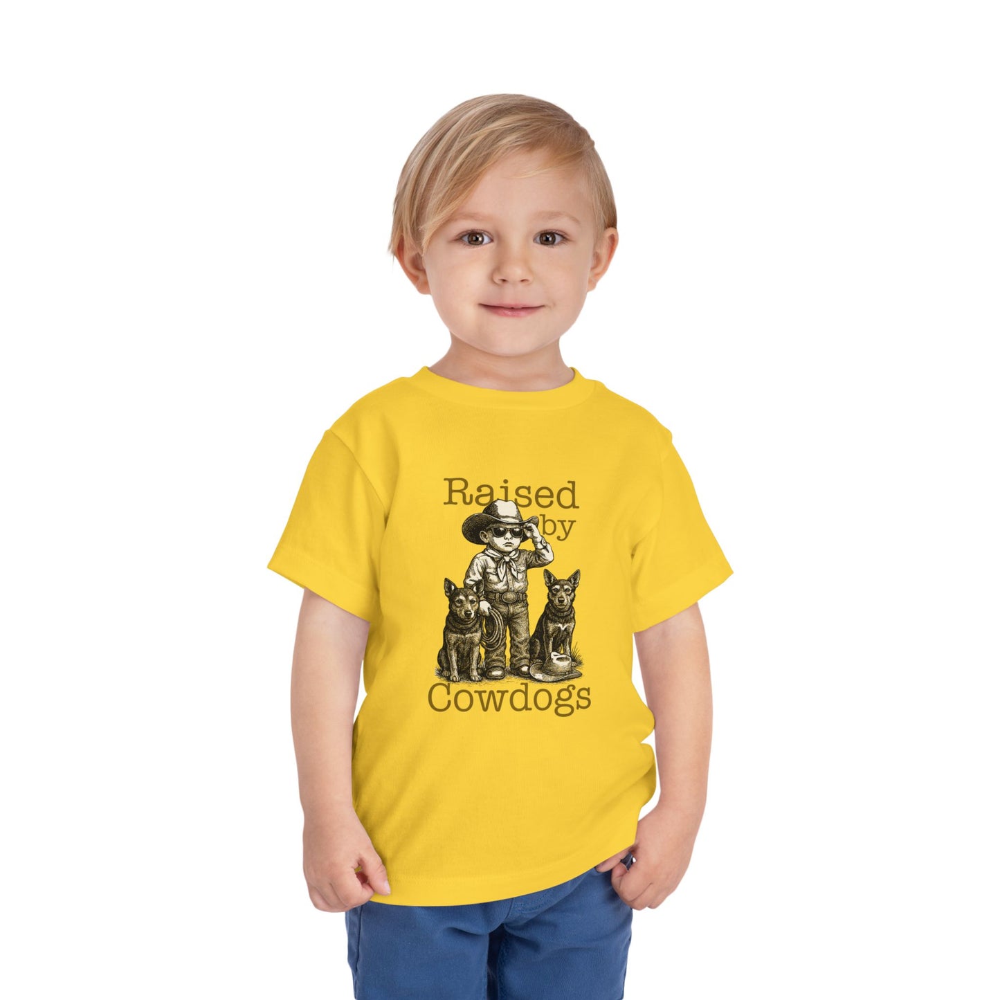 Raised by Cowdogs Boy Toddler TShirt