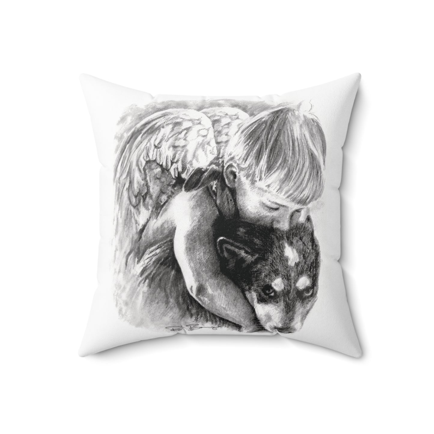 Cowkid Angel Pillow