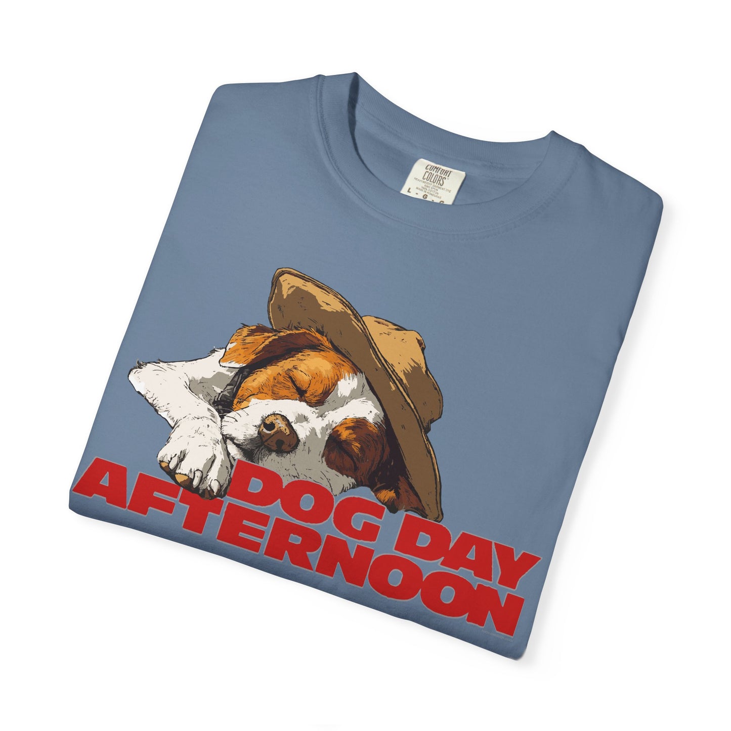 Unisex Garment-Dyed T-shirt Dog Day Afternoon Graphic Tee