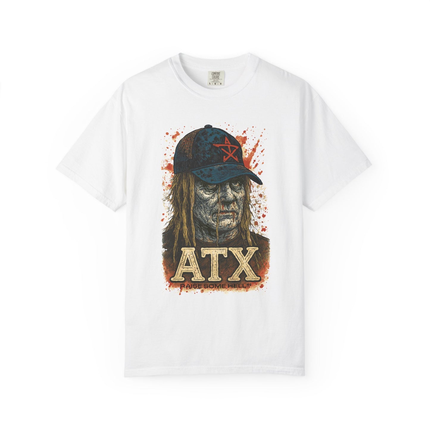 ATX Zombie Garment-Dyed T-shirt