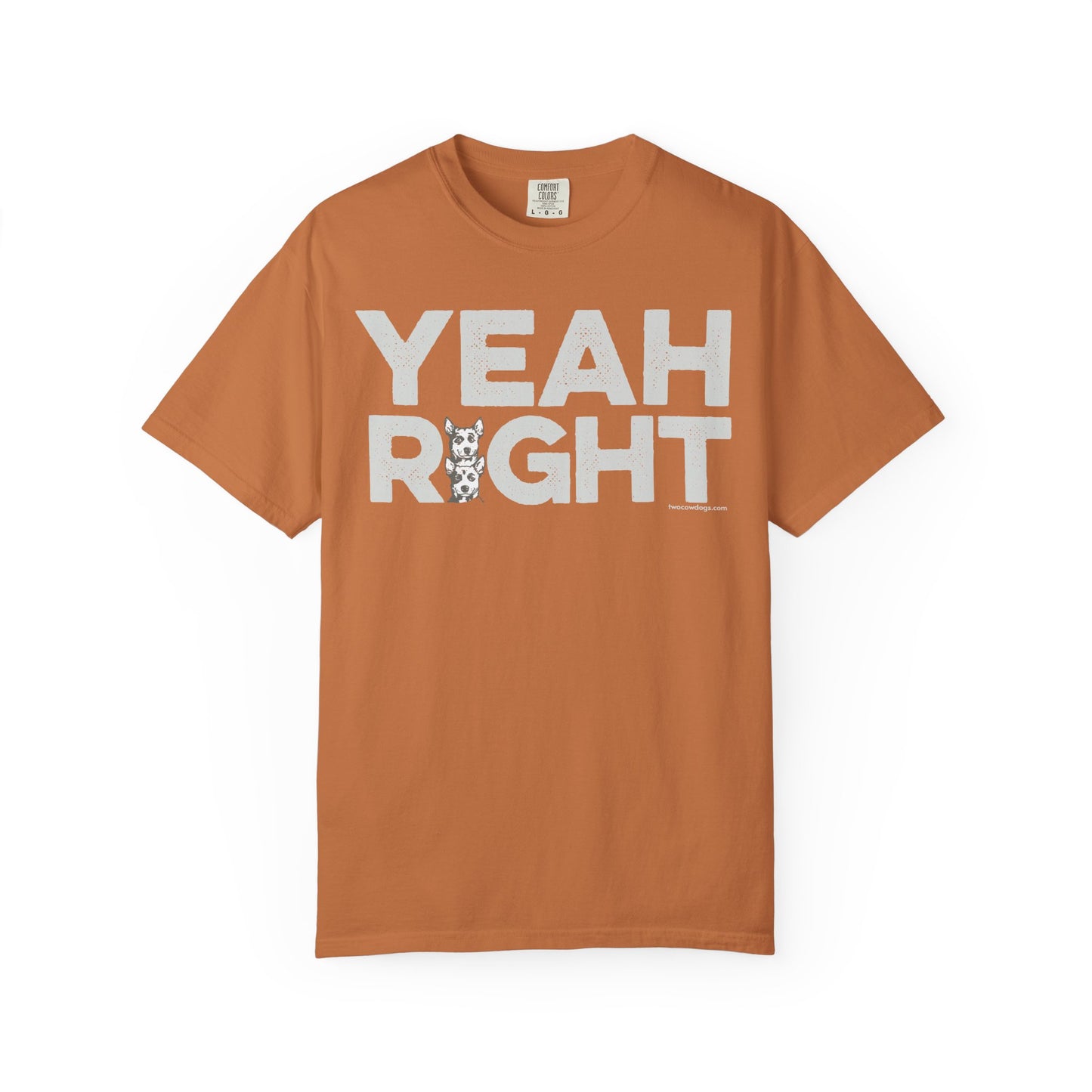 YEAH RIGHT, Garment Dyed T-Shirt