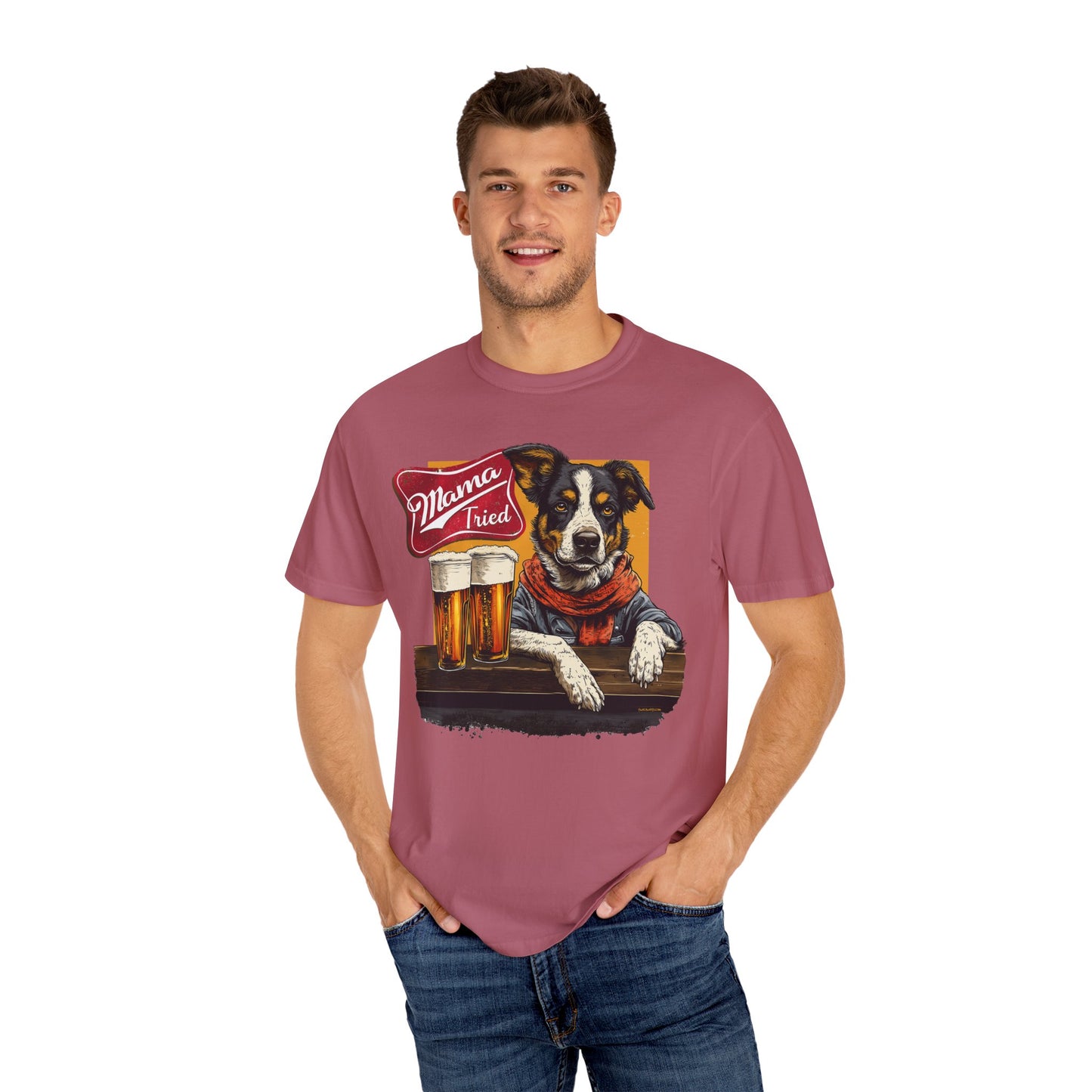 Cowdog Beer Drinker T-shirt