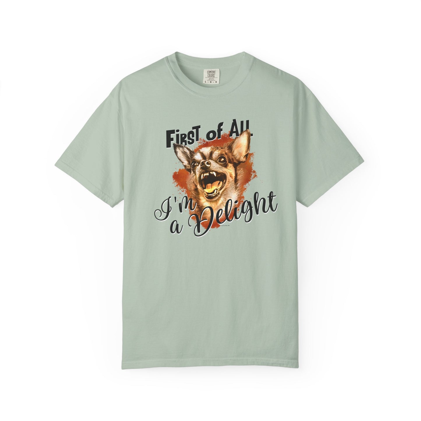 Chihuahua T-shirt - Unisex Garment-Dyed