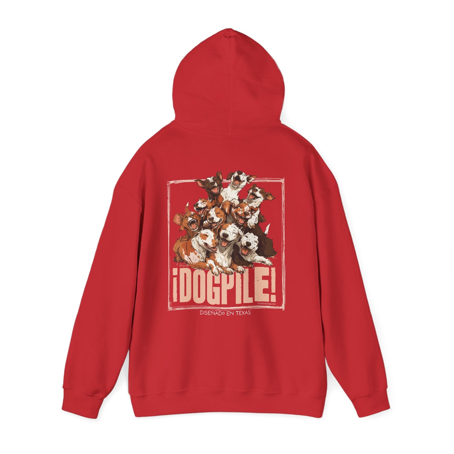 Dogpile Cowdog Graphic Hoodie - Unisex Sweatshirt