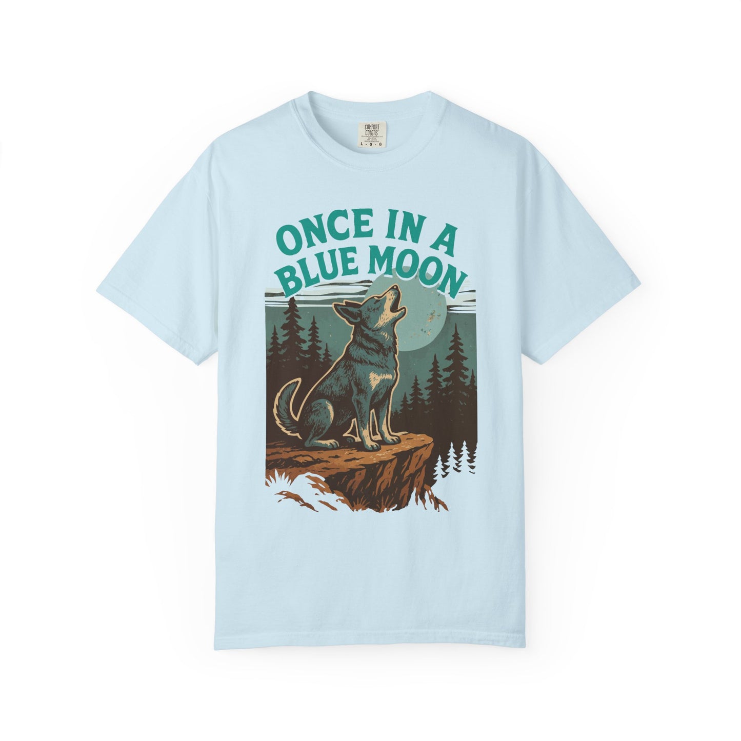 Blue Moon Unisex T-shirt with Blue Heeler Design