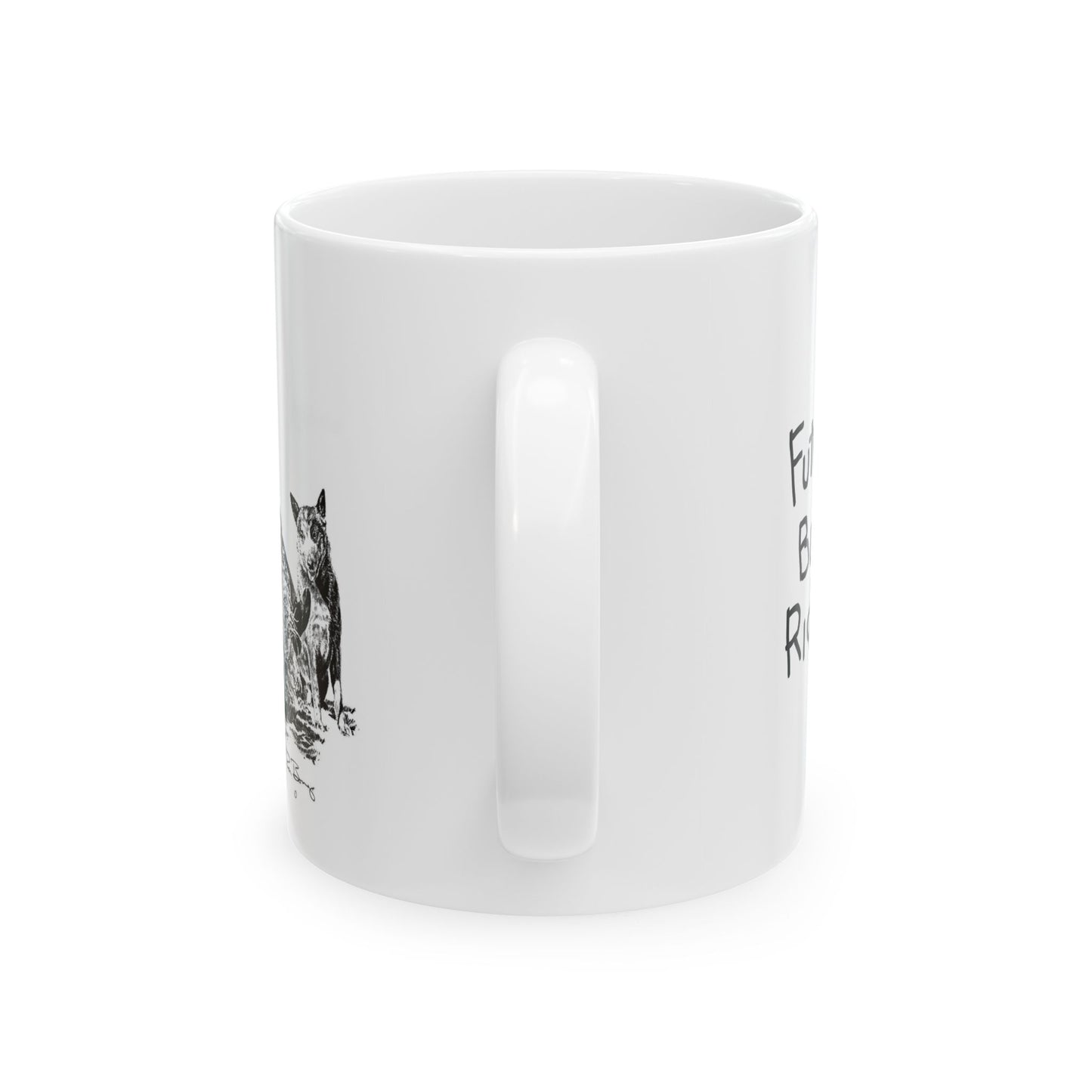 Future Bull Rider Ceramic Mug 11oz