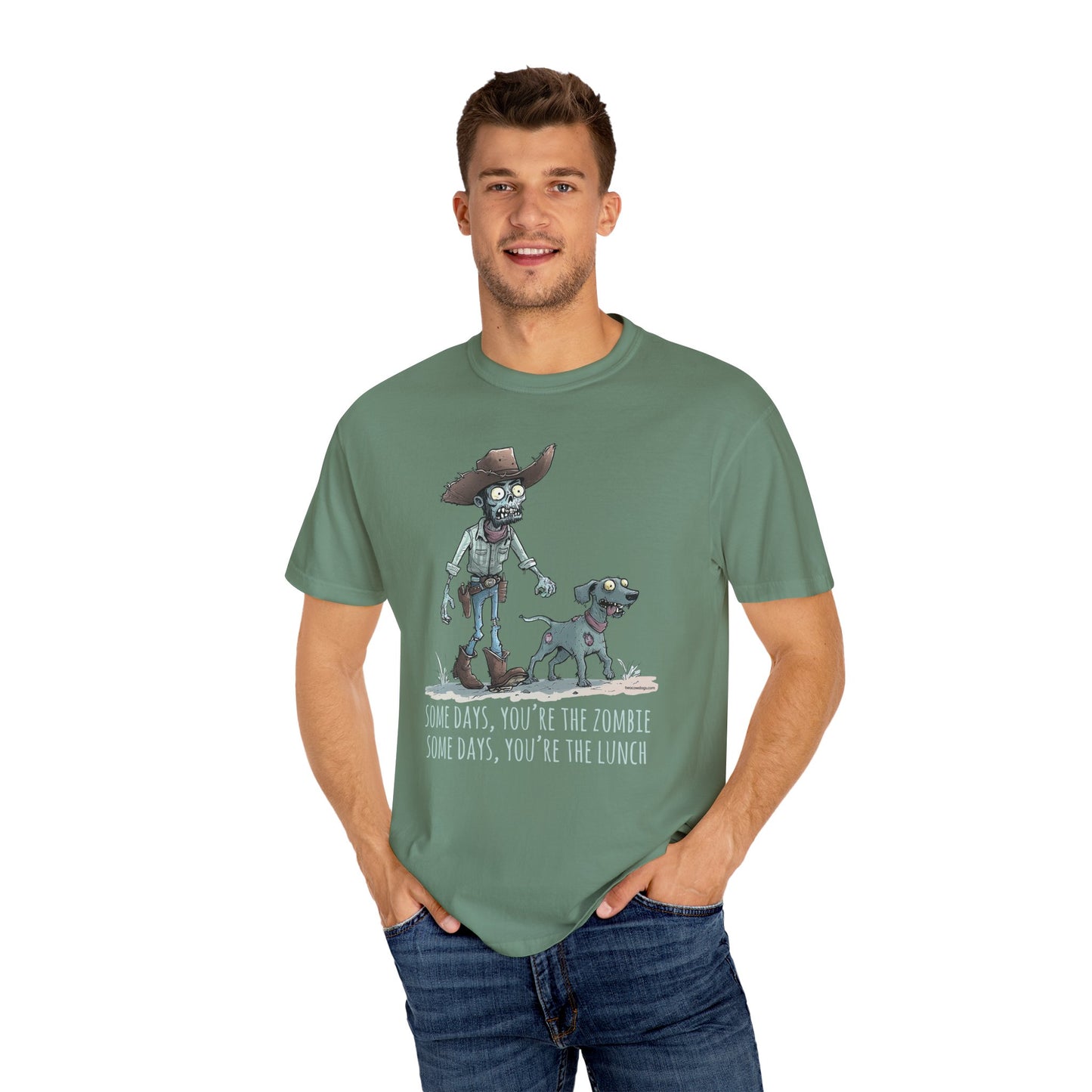 Zombie T-Shirt - Some Days You're the Zombie; Some Days You're the Lunch