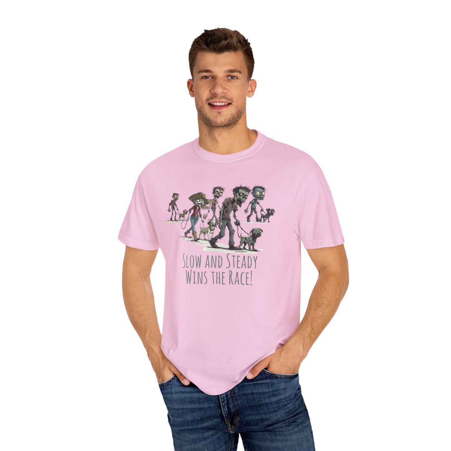 Zombie Hoard T-Shirt - Unisex Garment-Dyed