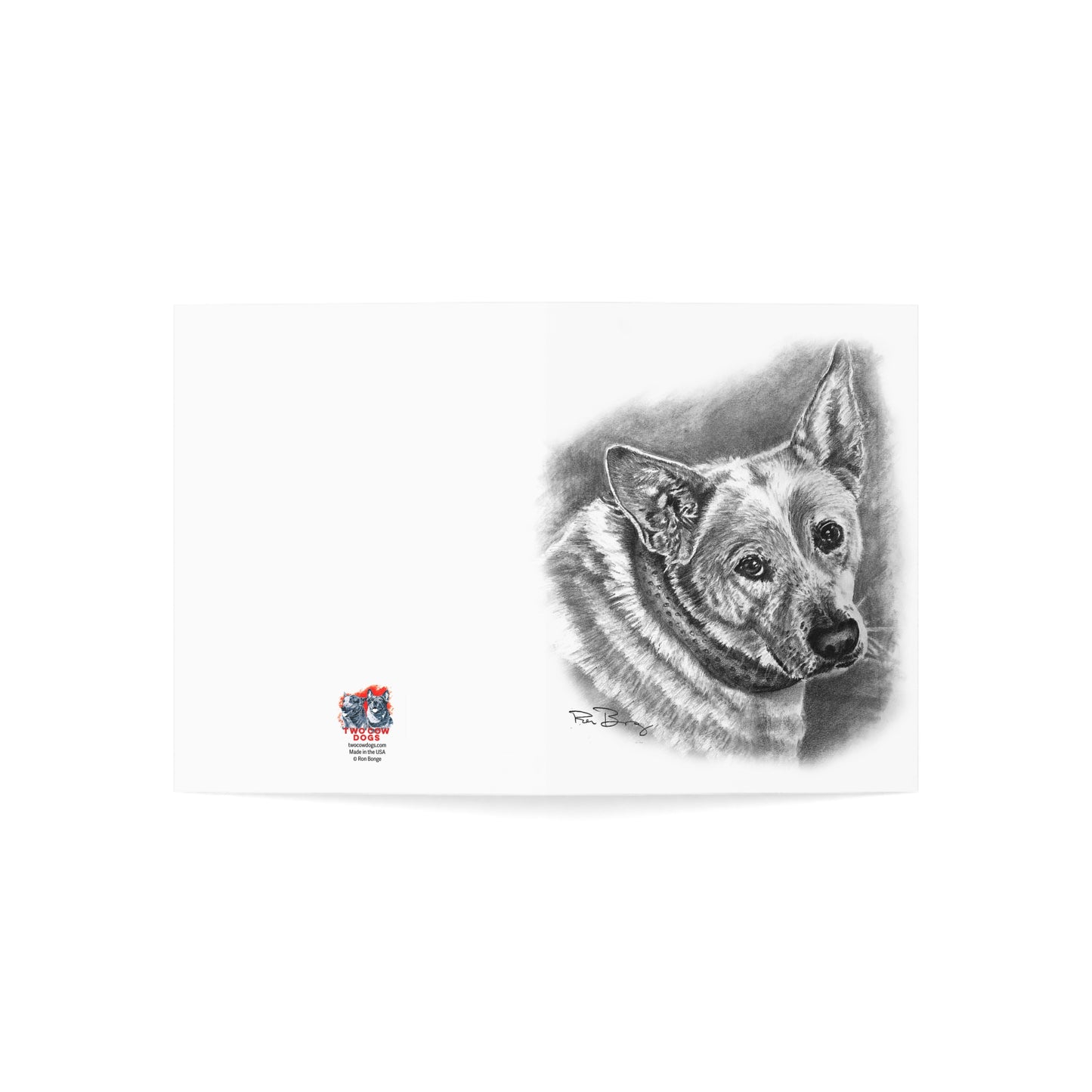 Notecard Set - Heeler Blank Notecards